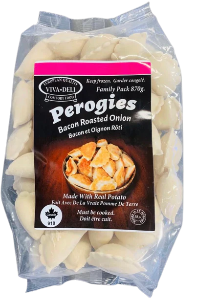 Perogies Bacon & Roasted Onion
