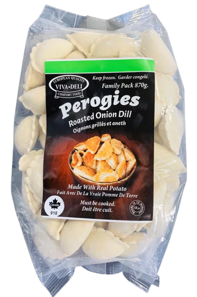 Perogies Onion and Dill