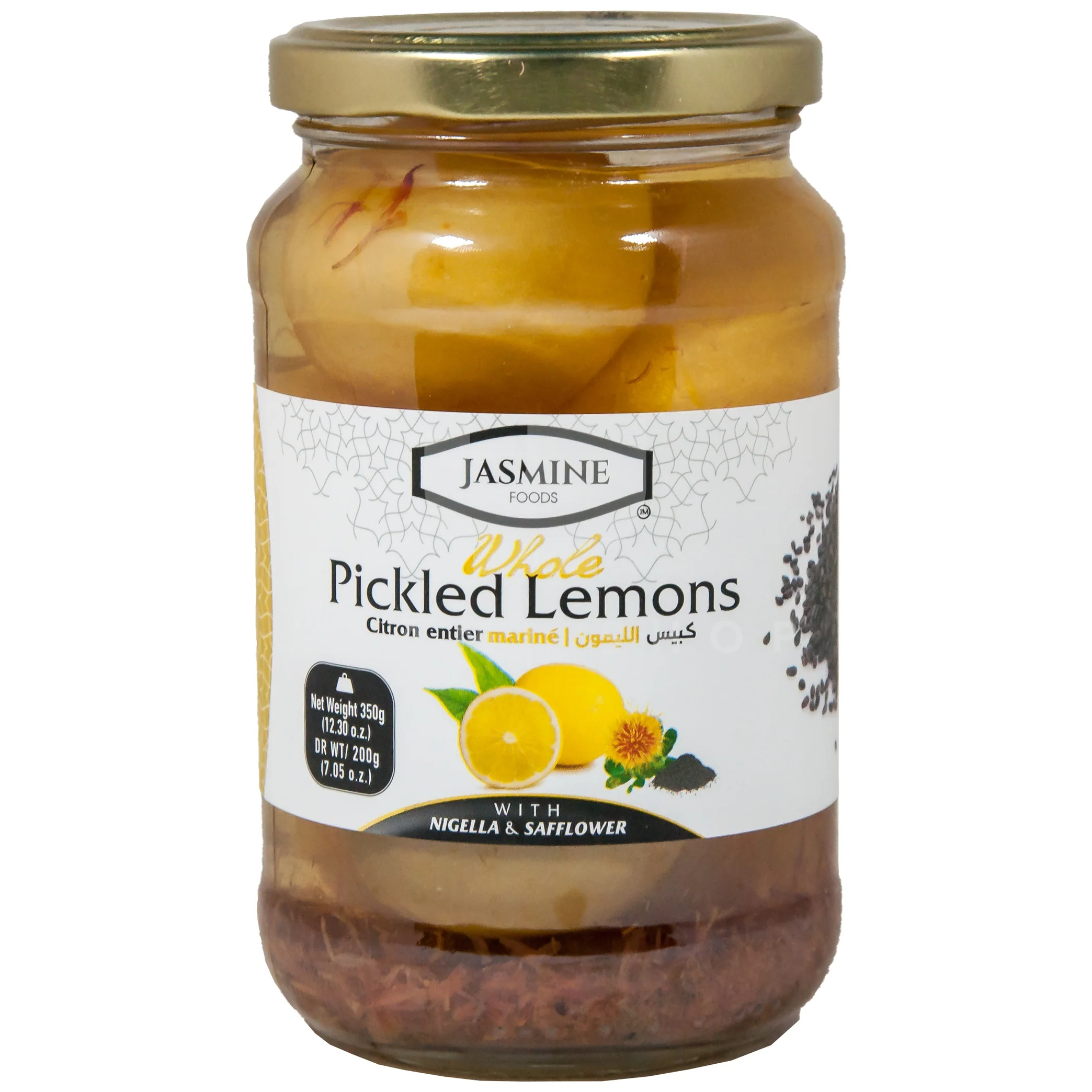 Pickled Whole Lemons (Nigella & Safflower)