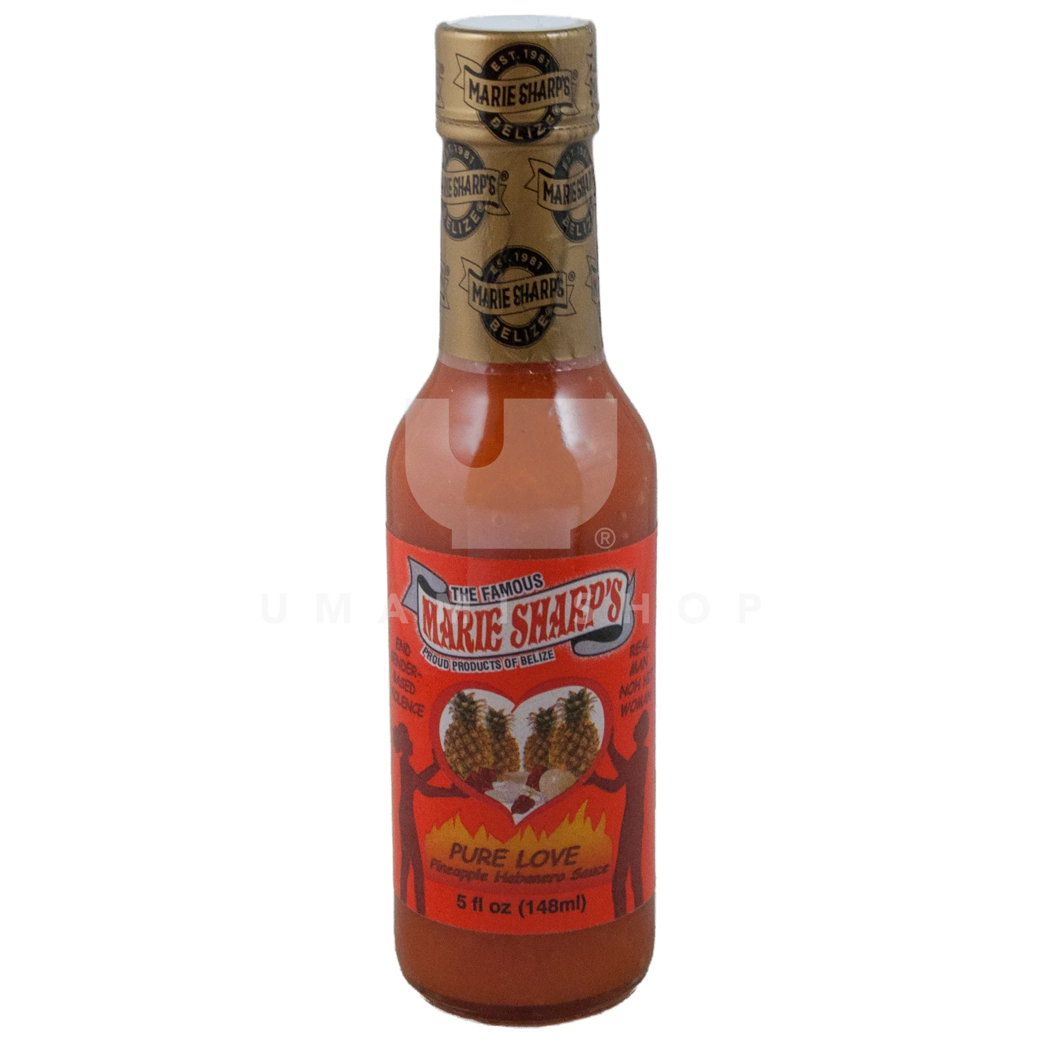 Habanero Pineapple Pulp Sauce (Red)