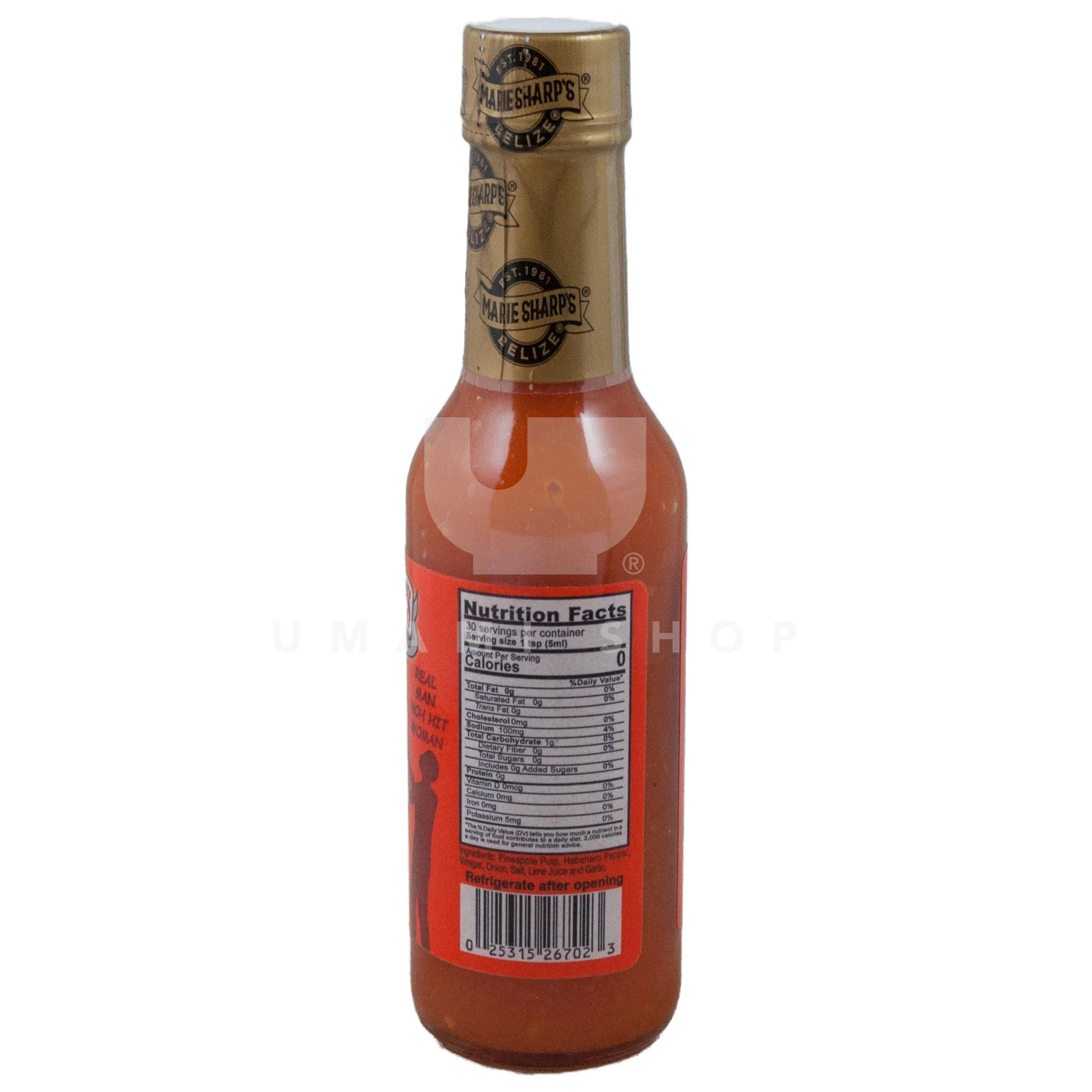 Habanero Pineapple Pulp Sauce (Red) - Image 2