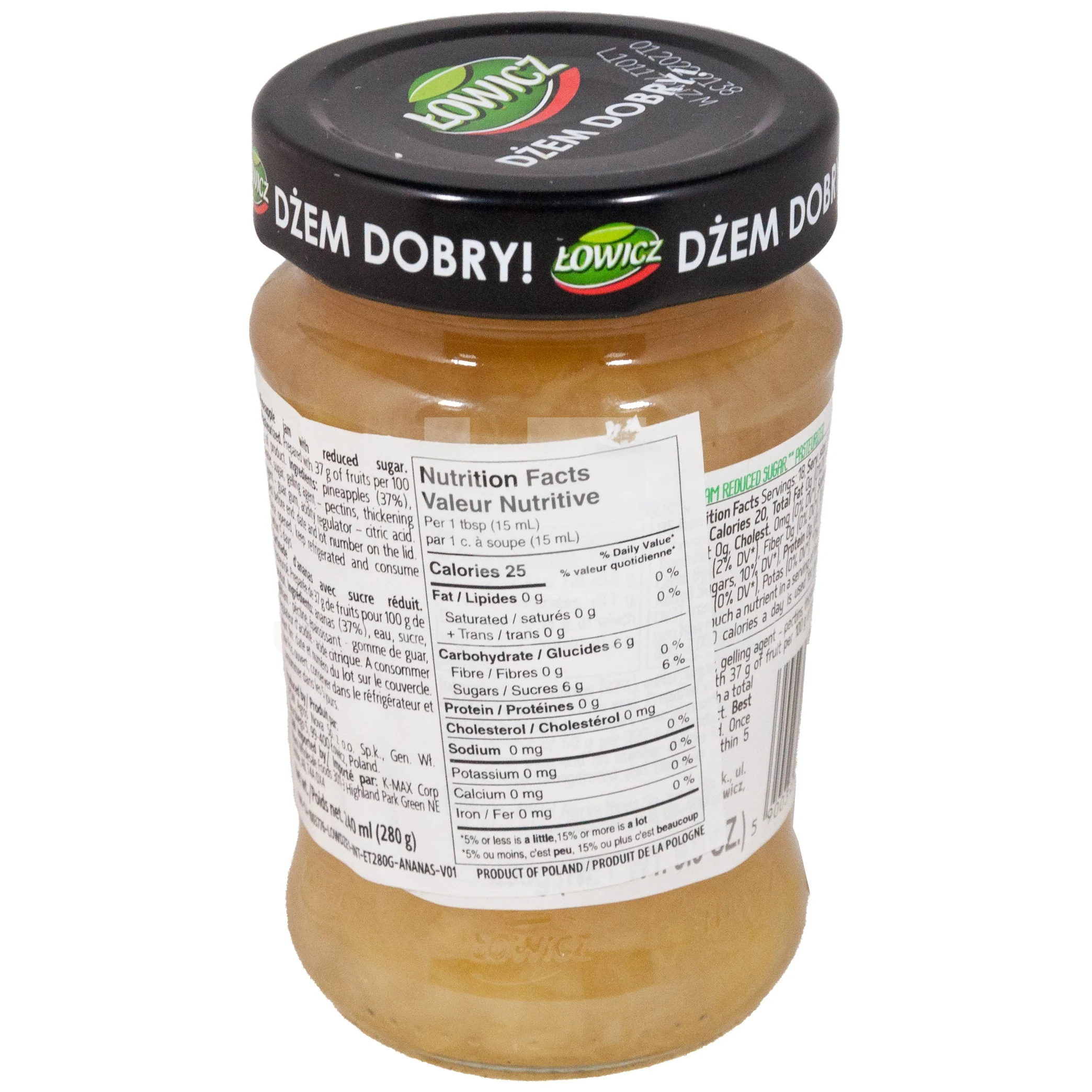 Pineapple Jam Less Sugar - Image 2