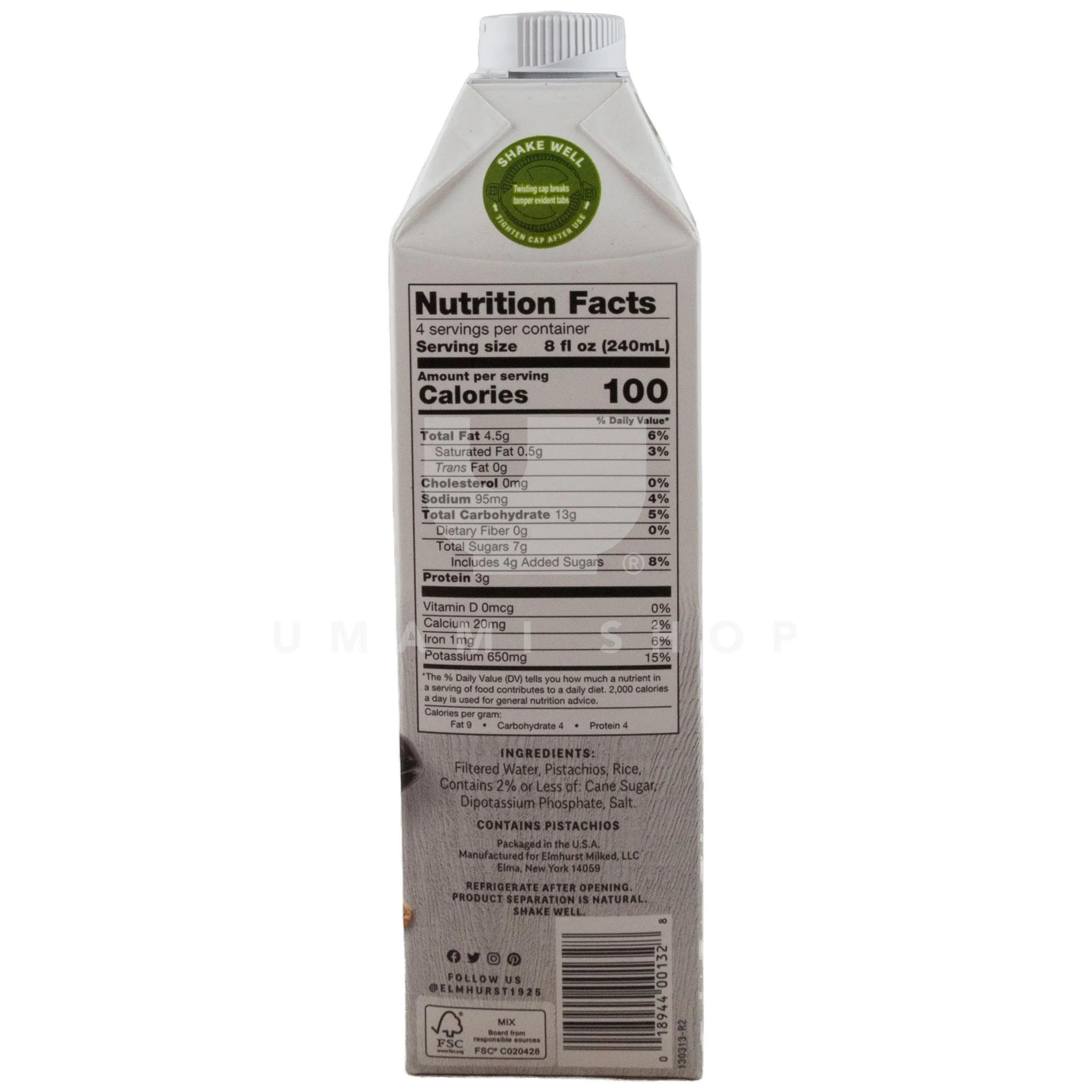 Pistachio Barista Milk (GF,V) - Image 2