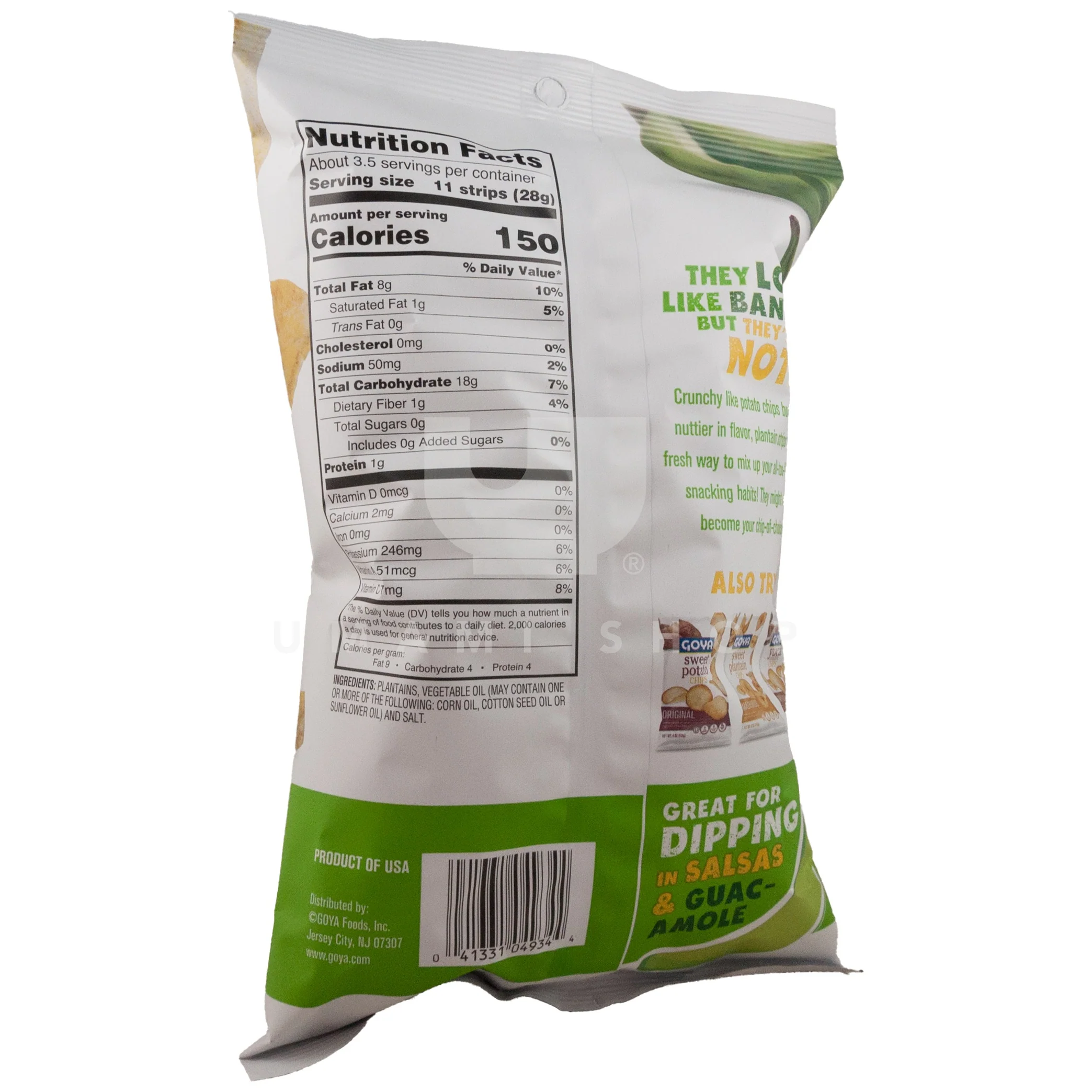 Plantain Chip Strips Original (GF) - Image 2