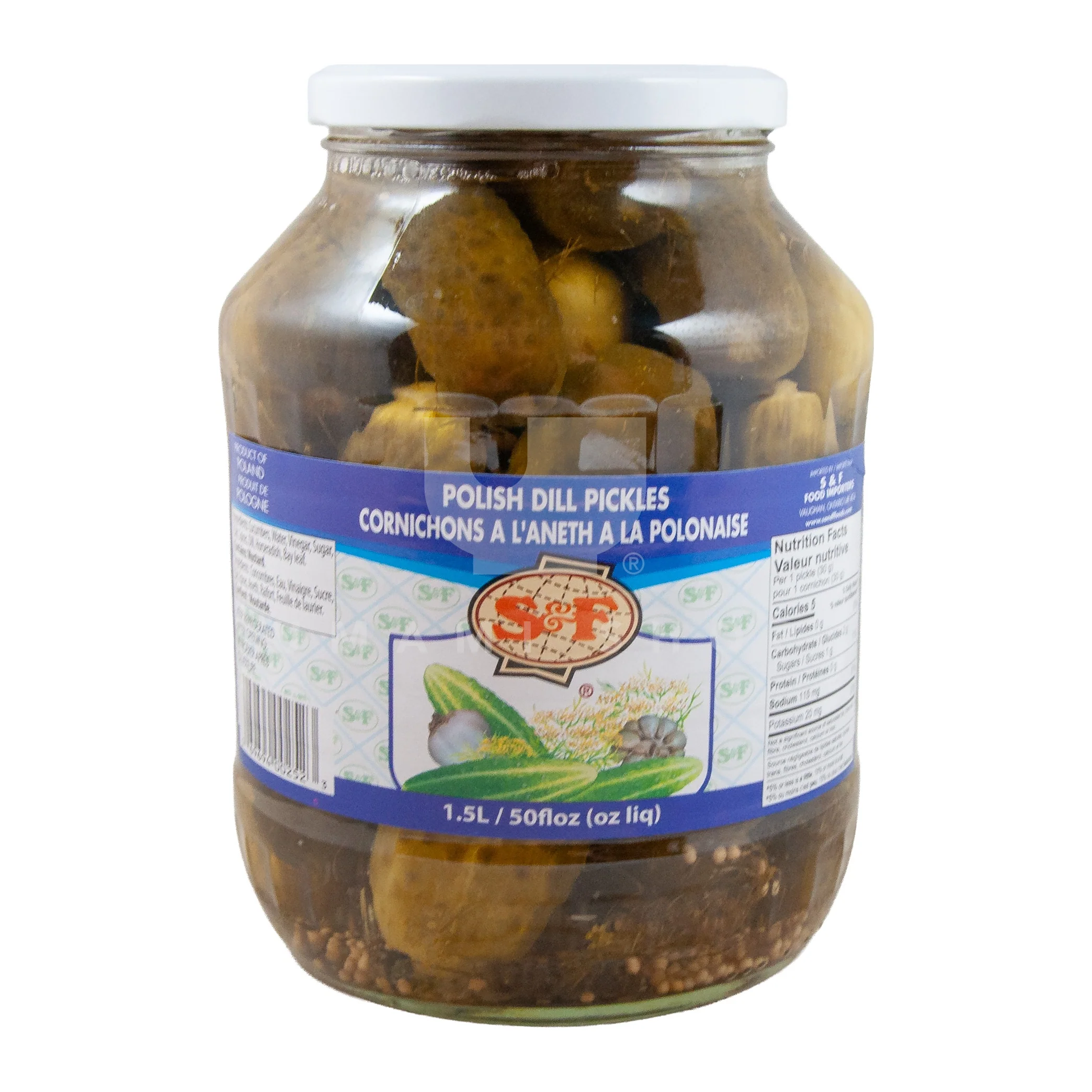 Polish Dill Pickles 1.5Liter