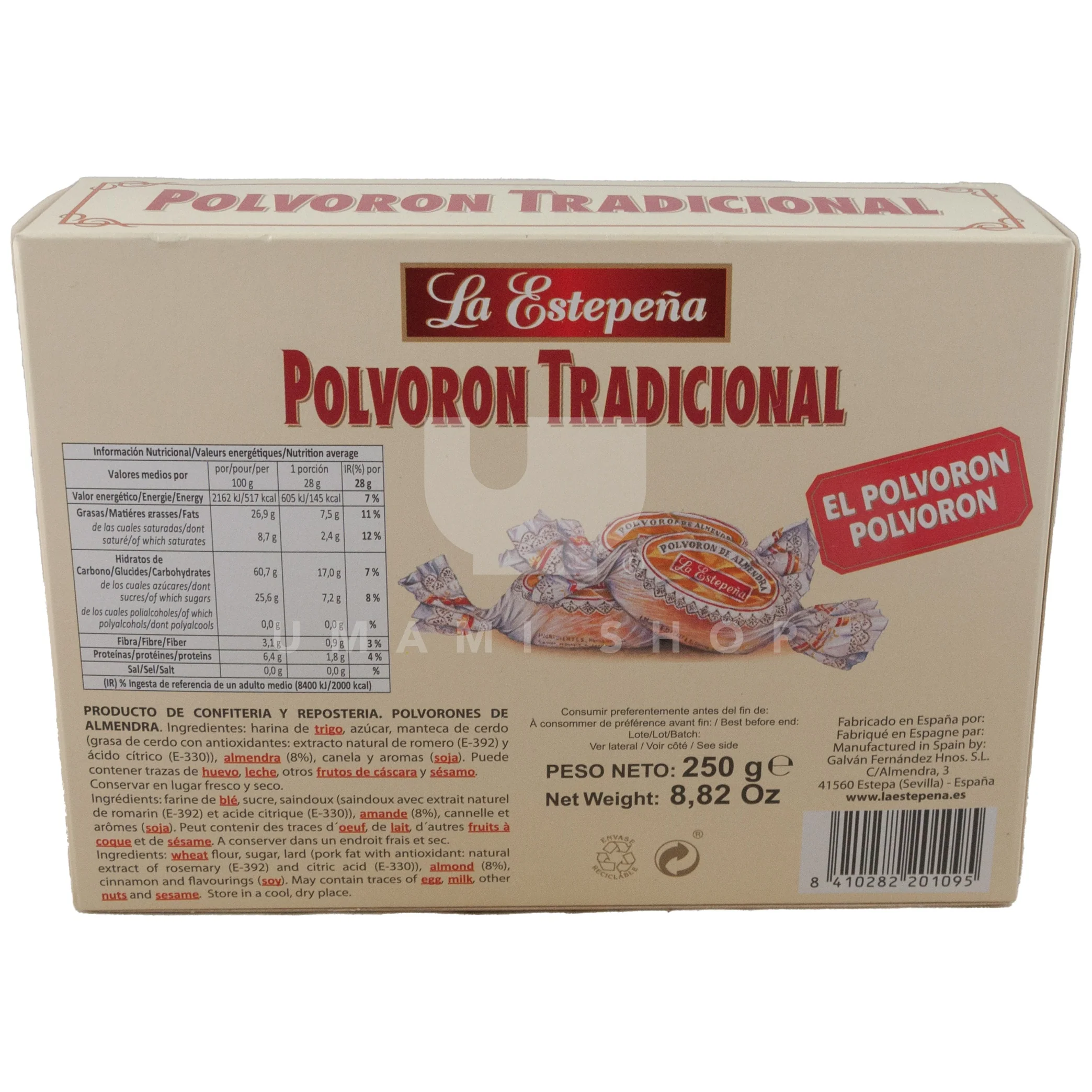 Polvoron Almond Cookie (Box) - Image 2