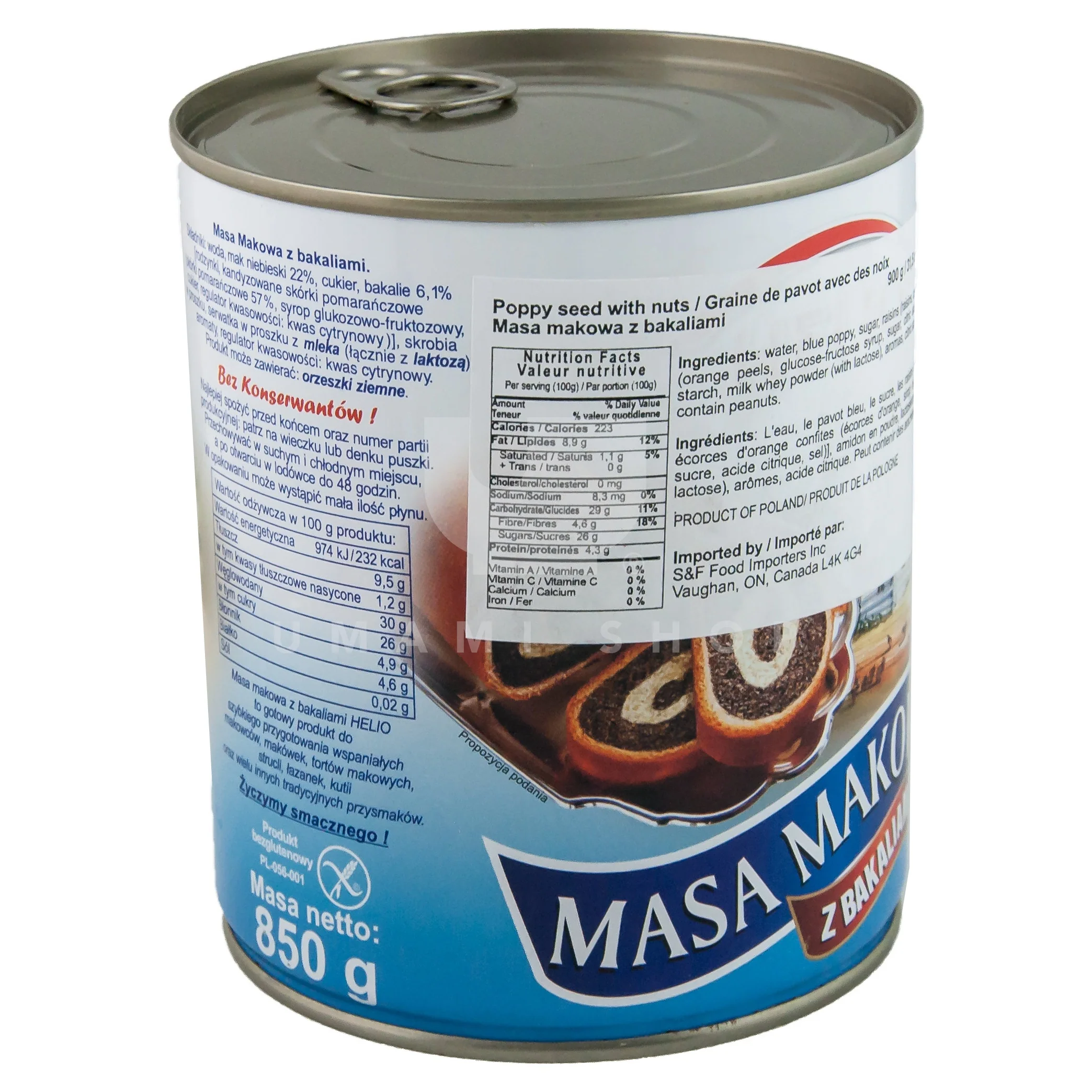 Poppy Seeds Filling (Can) - Image 2