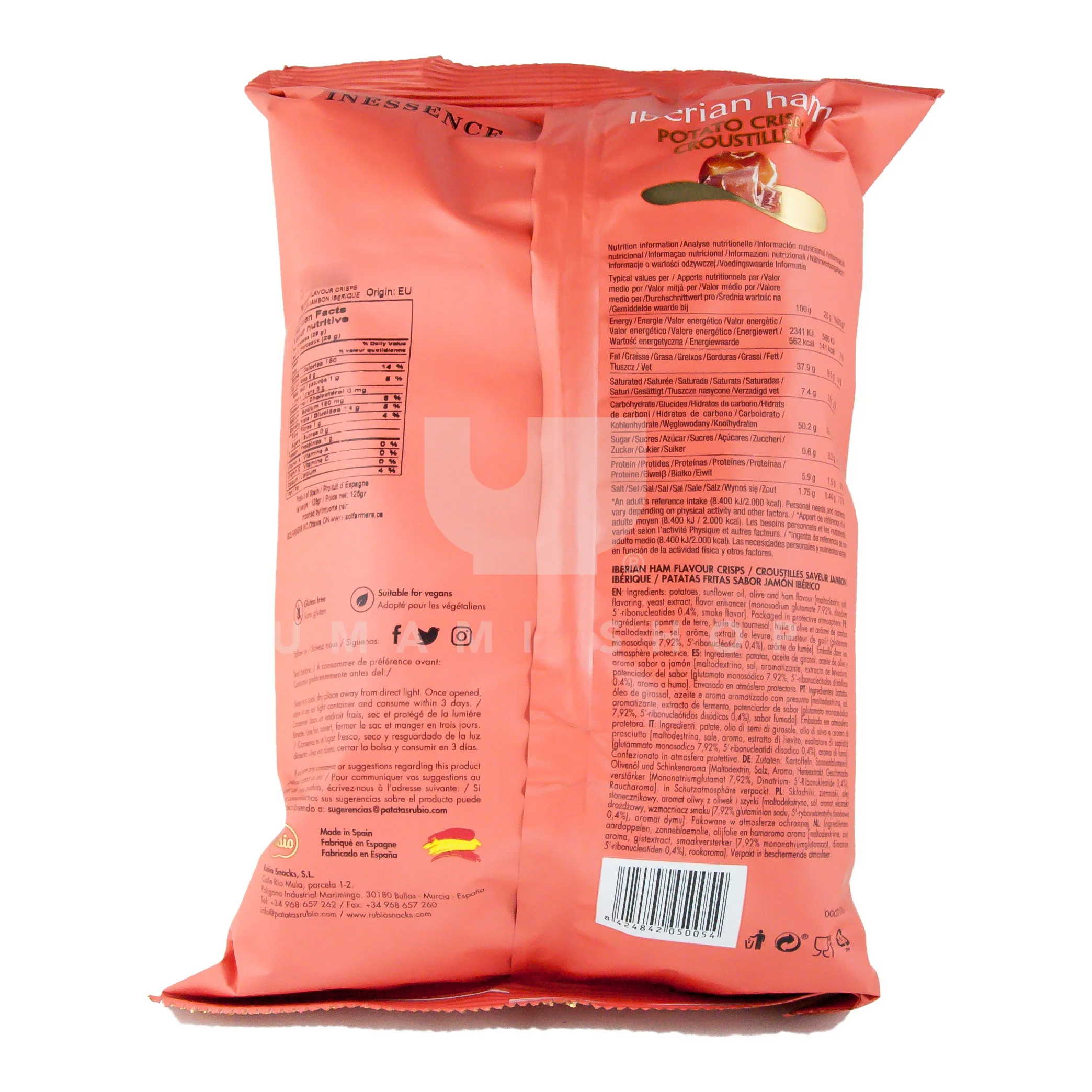 Potato Chips Iberian Ham (GF,V) - Image 2