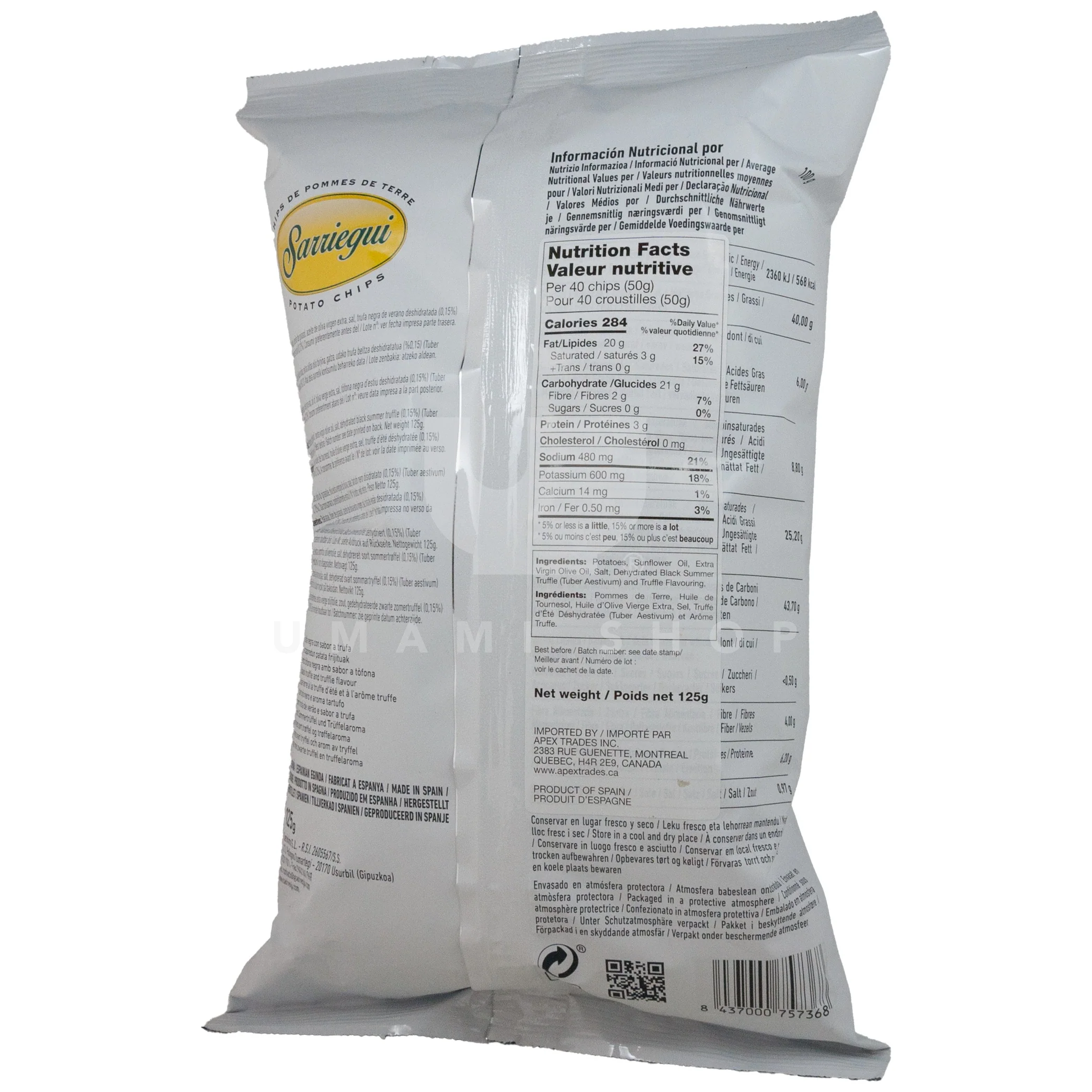 Potato Chips Black Truffle (GF) - Image 2