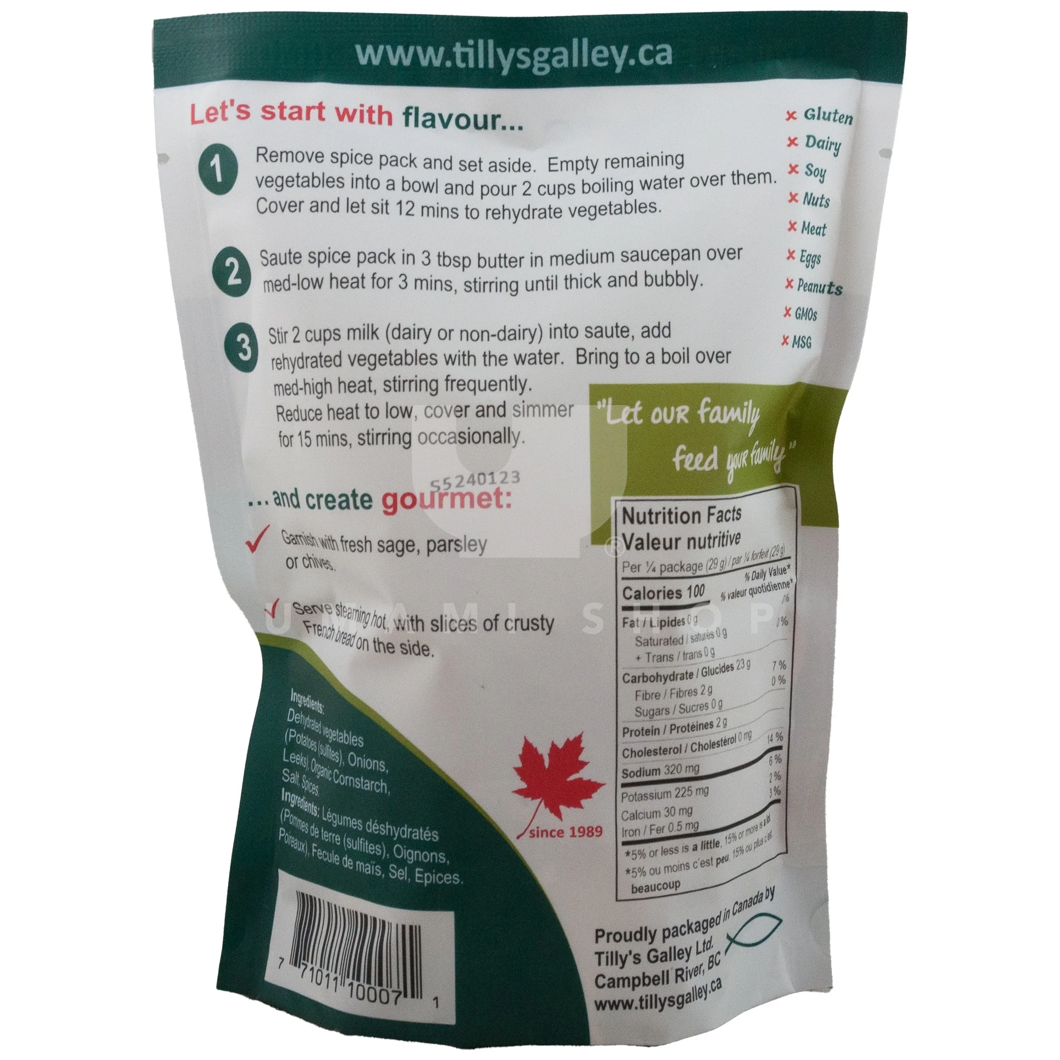 Potato Leek Soup Mix (GF,V) - Image 2