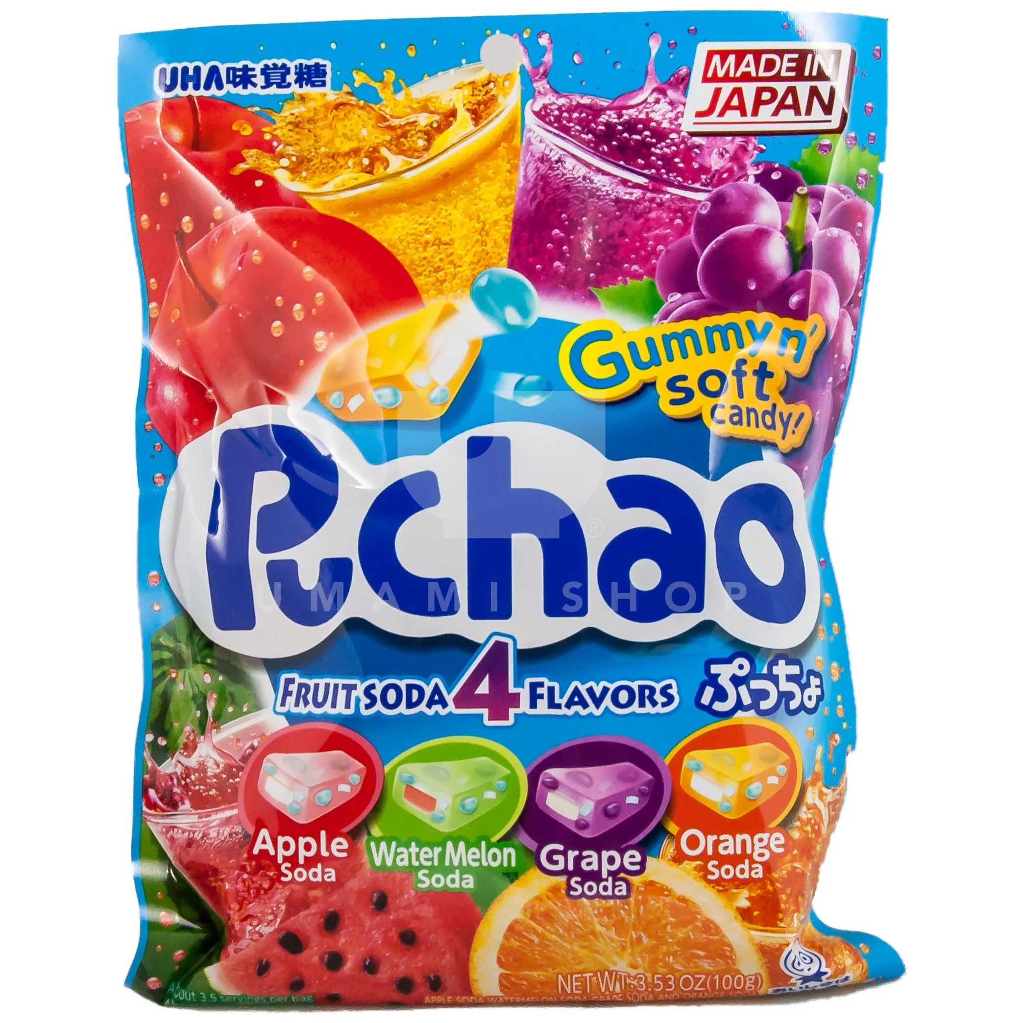 Puchao 4x Fruits Soda