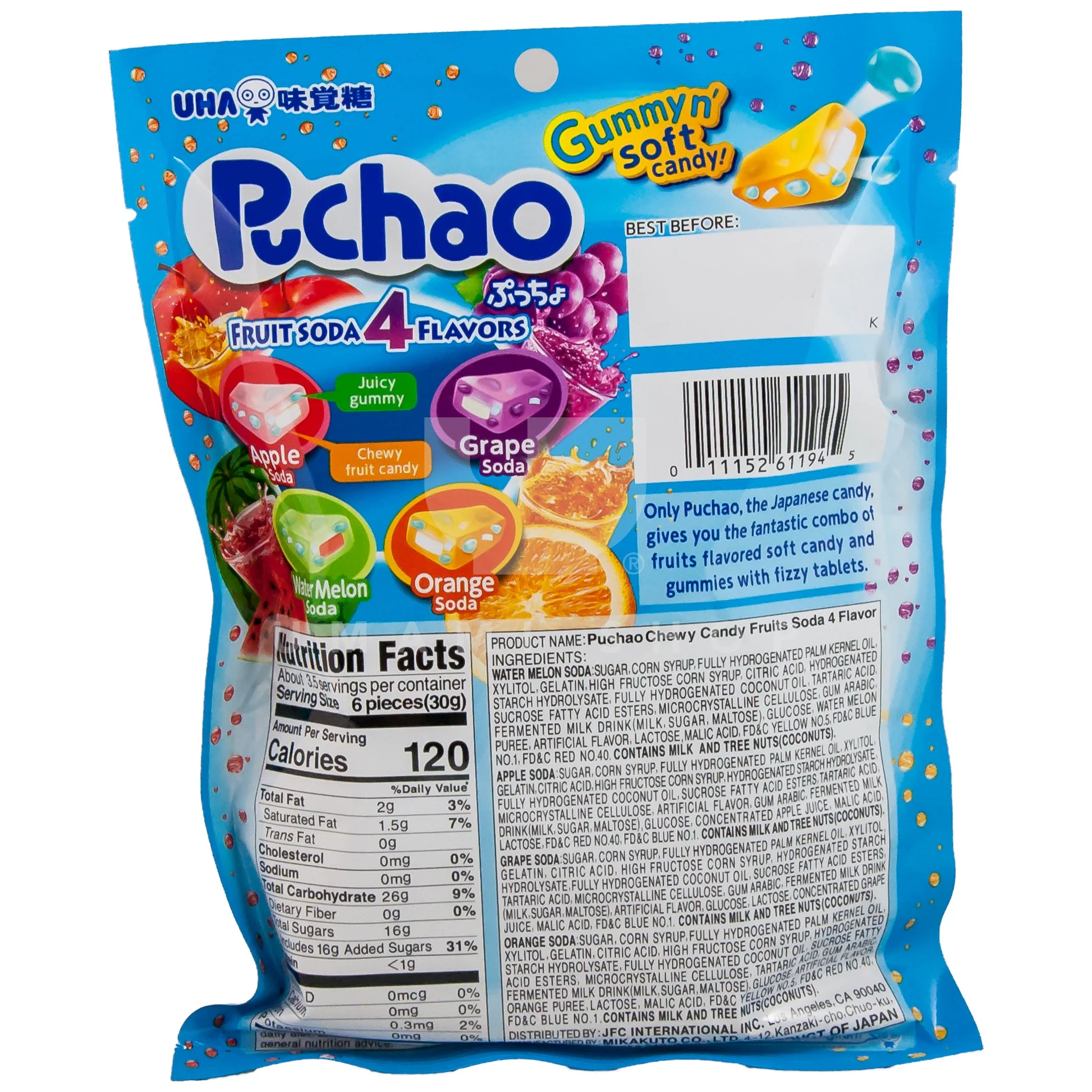 Puchao 4x Fruits Soda - Image 2
