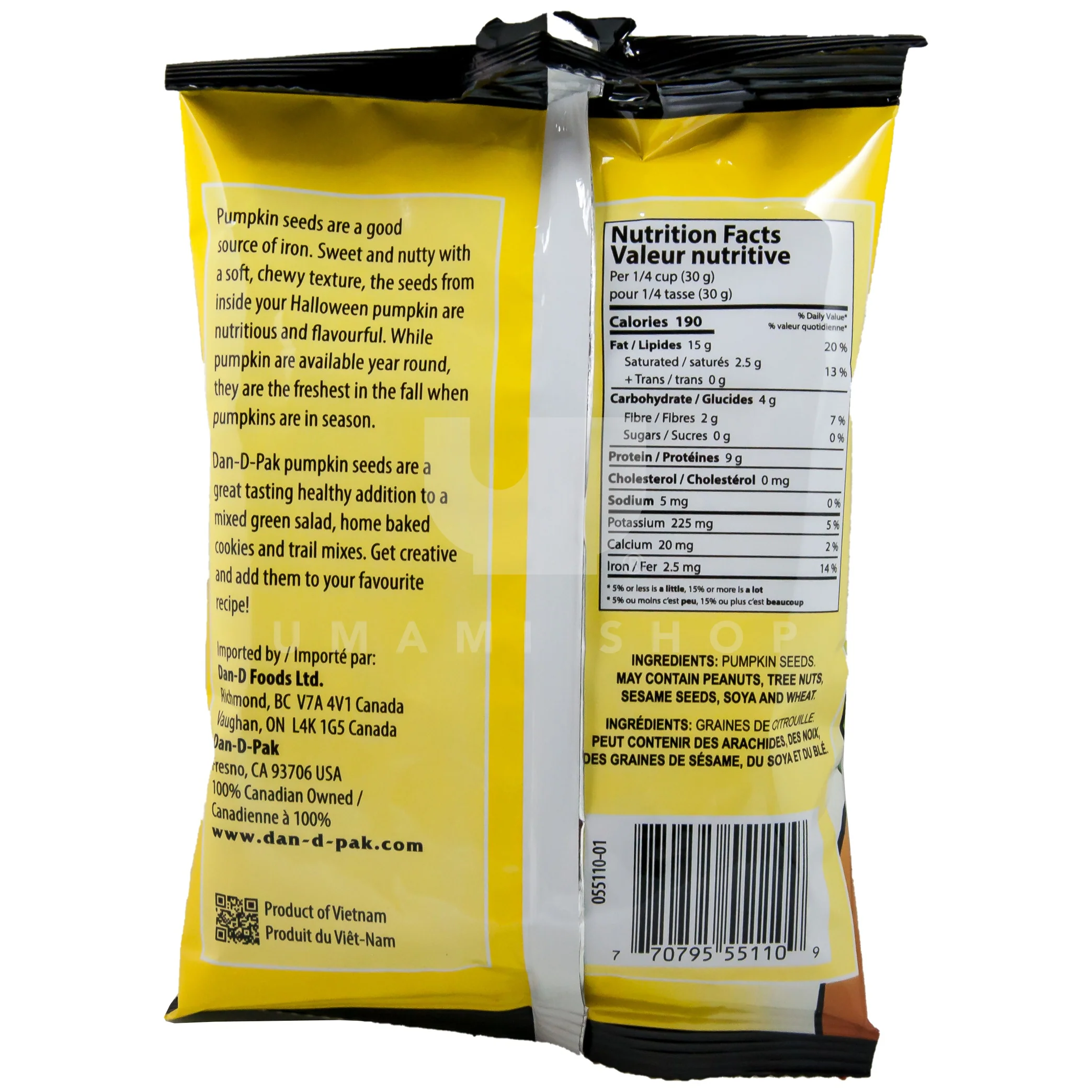 Pumpkin Seeds Unsalted - Image 2