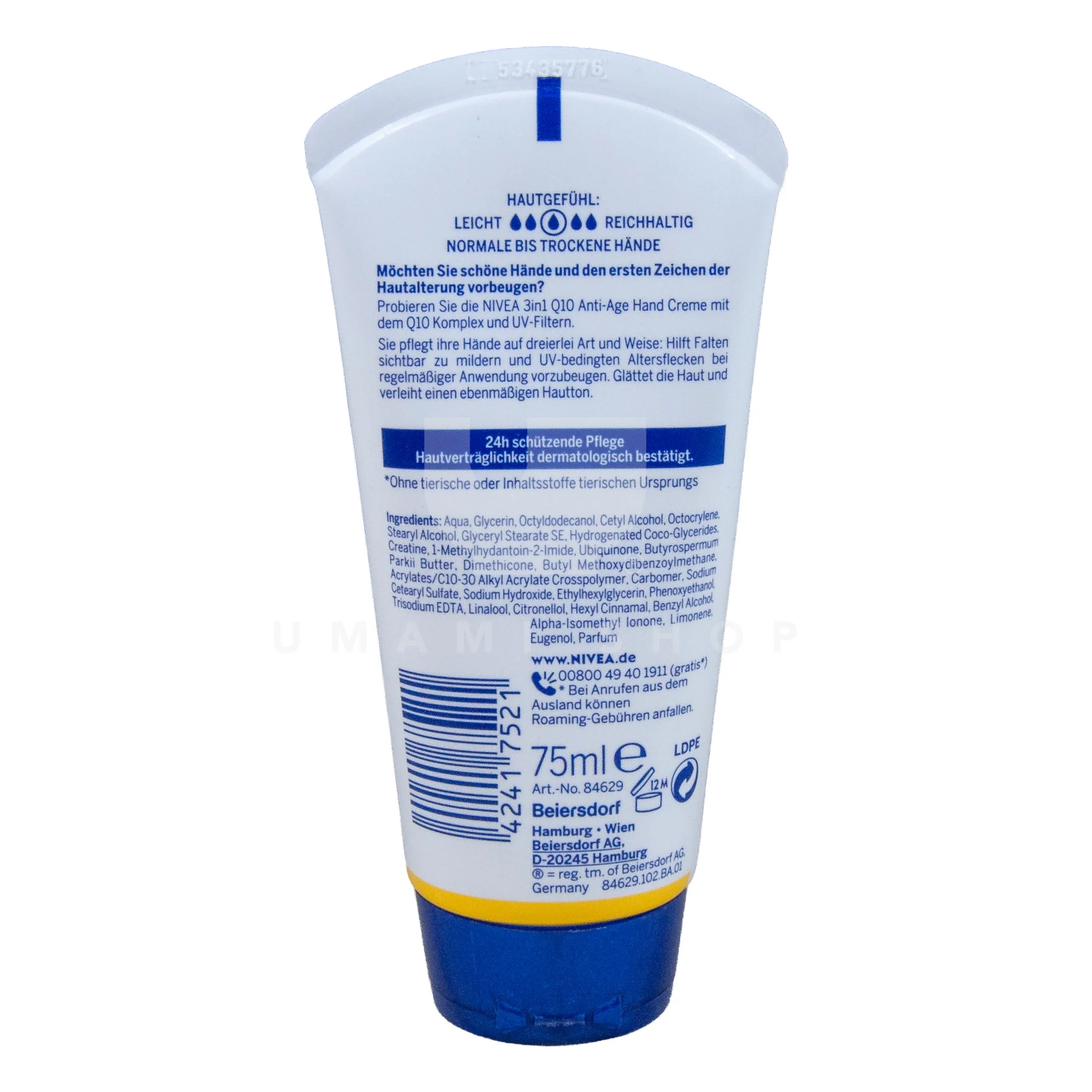 Q10 3in1 Anti Age Hand Cream - Image 2