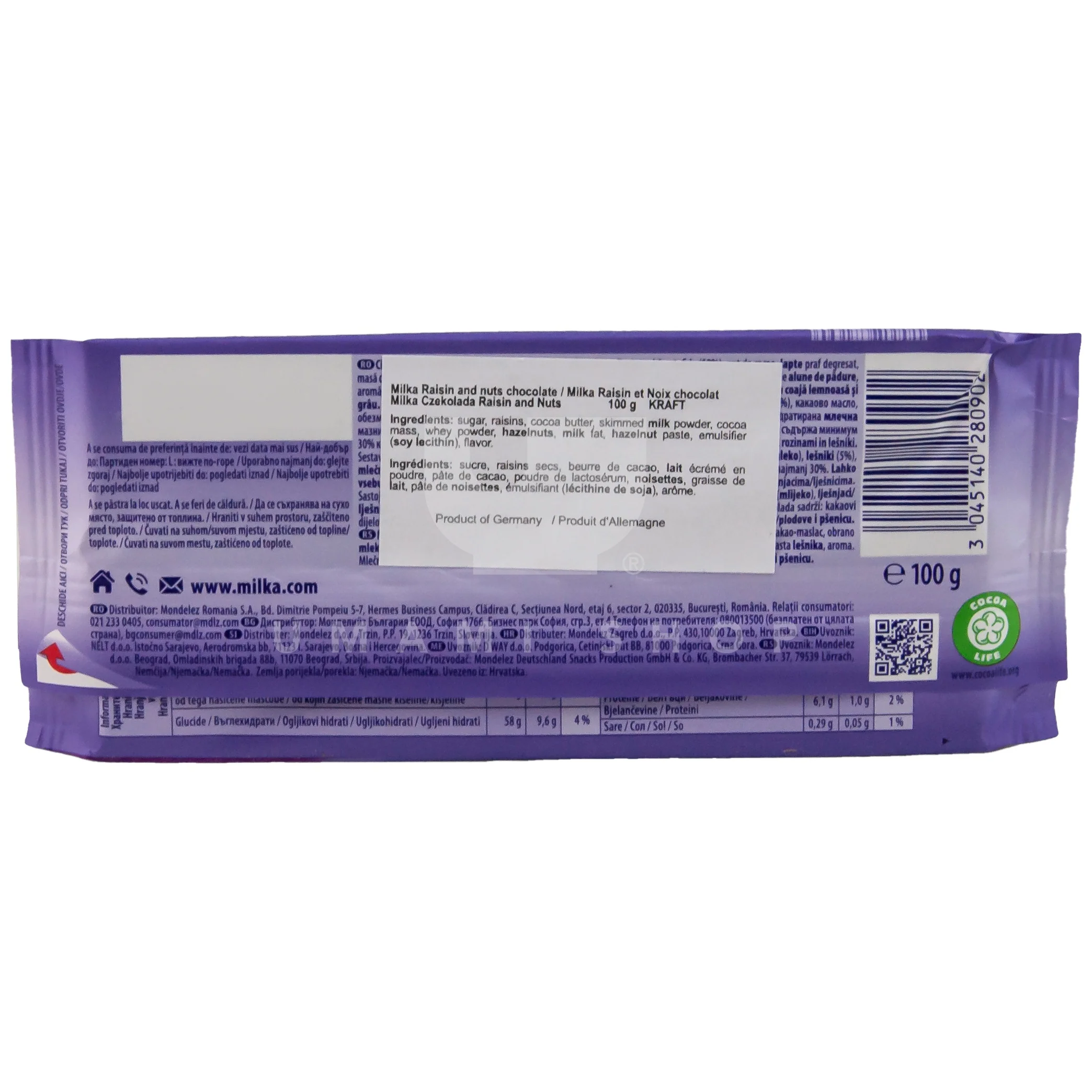 Raisin & Nut Chocolate - Image 2