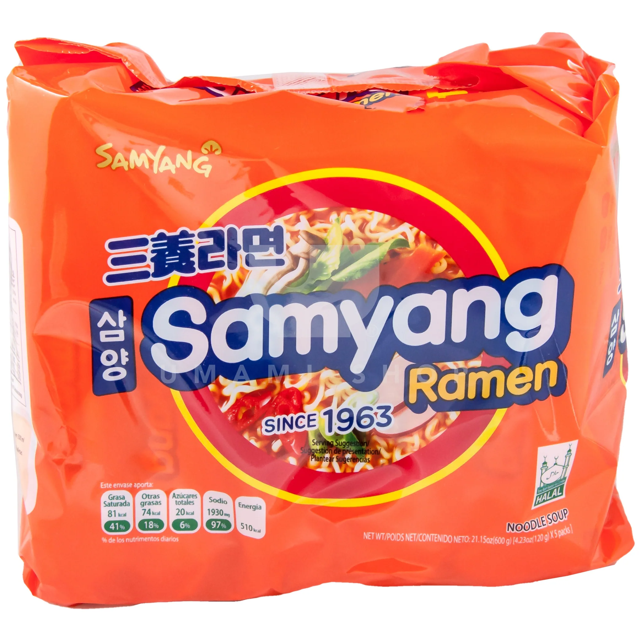 Samyang Ramen Noodle Soup 5Pack