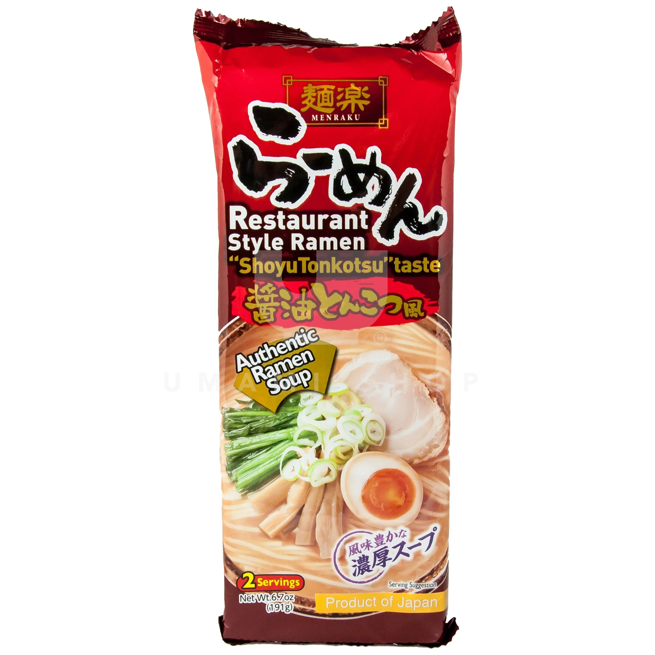 Ramen Noodles Shoyu Tonkotsu