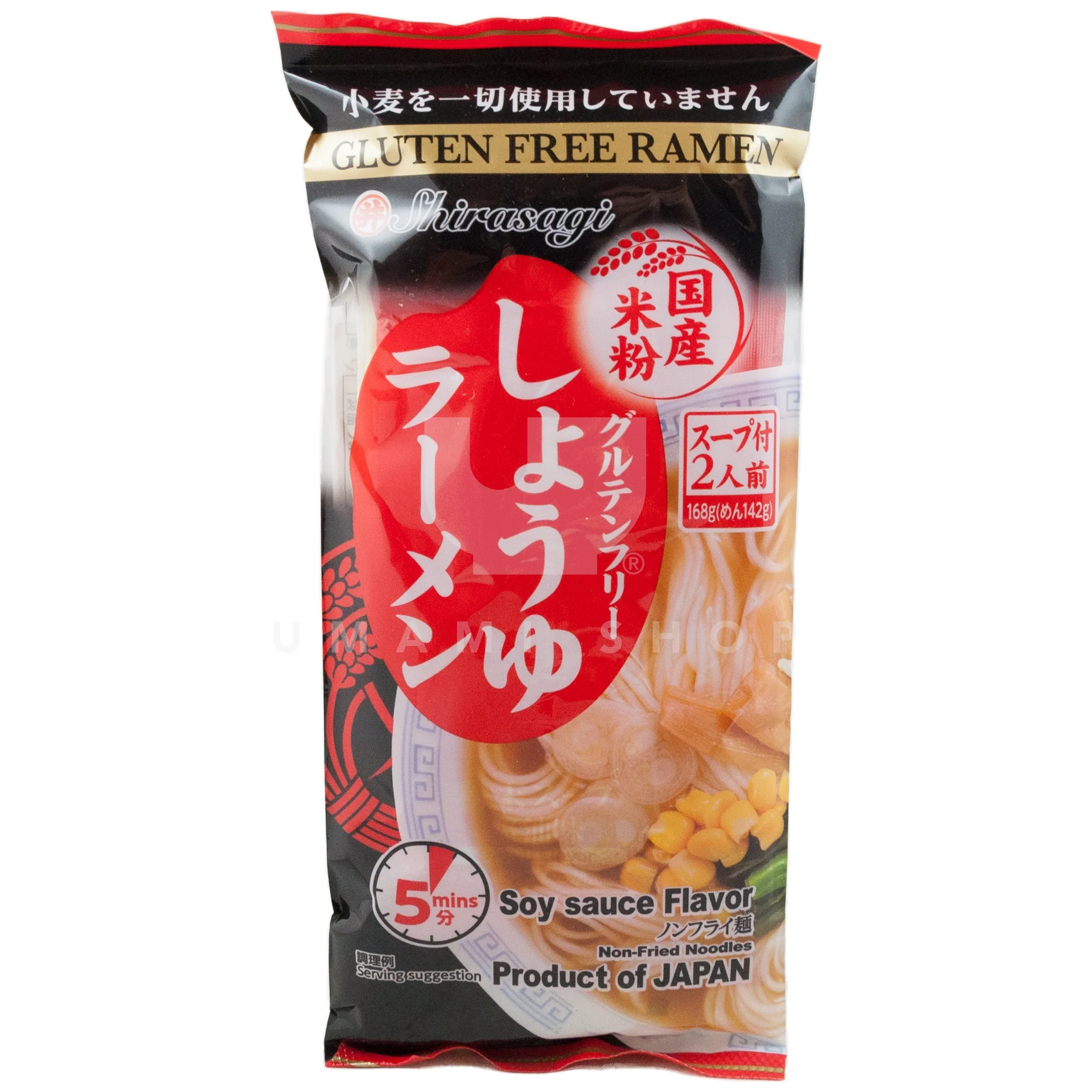 Ramen Ndl Soy Sauce 2xServing (GF)