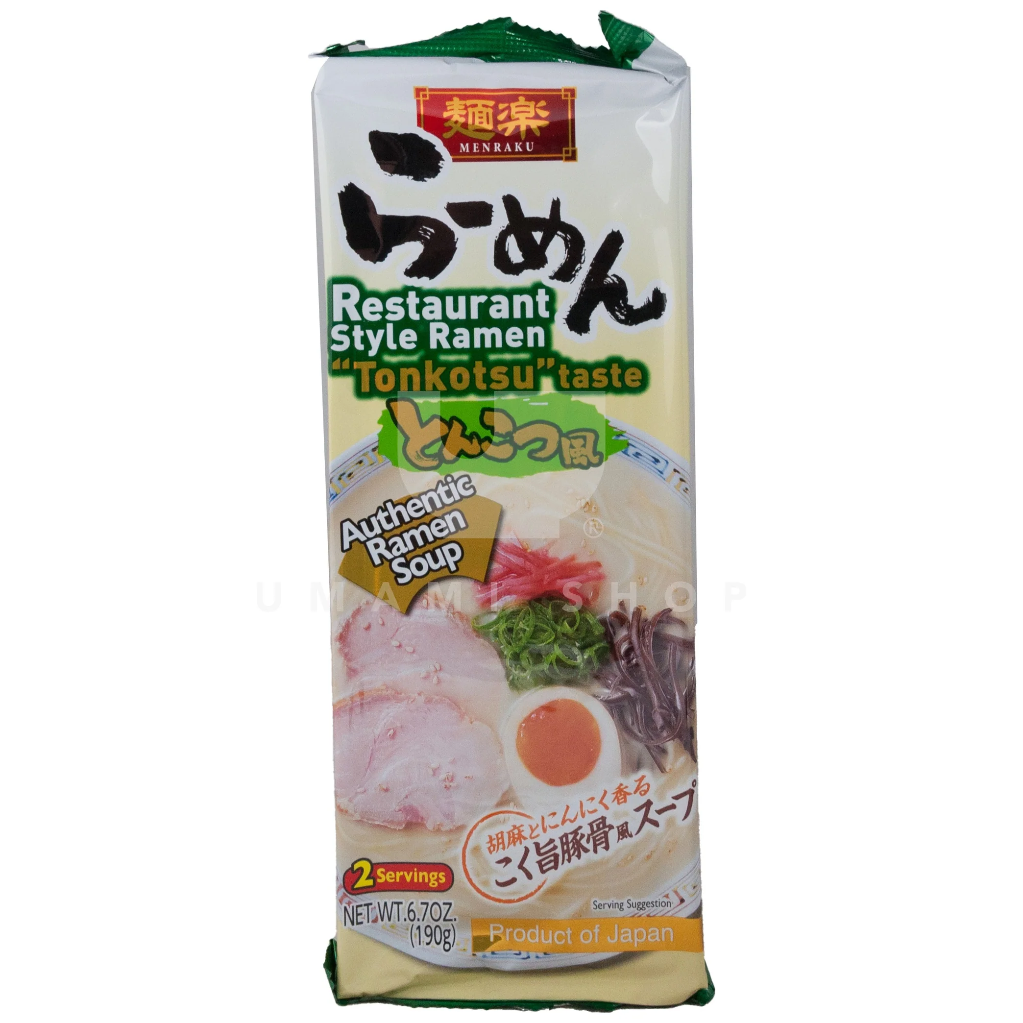 Ramen Noodles Tonkotsu Taste
