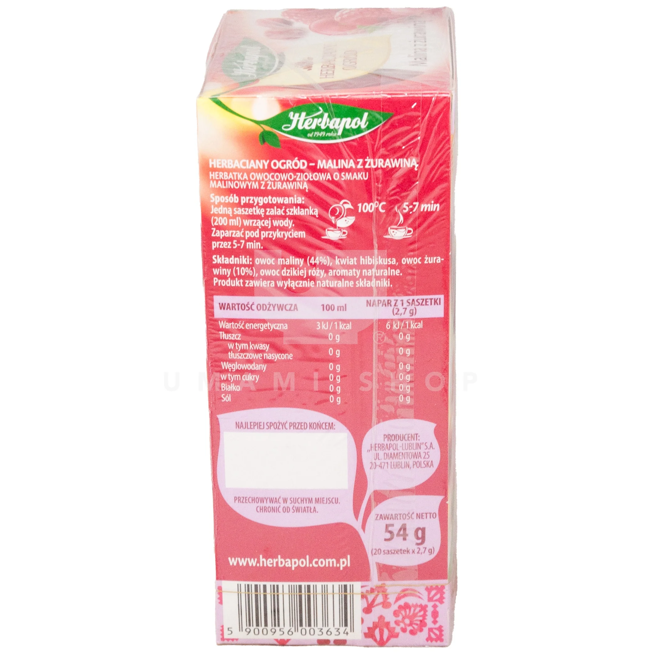 Rasp. & Cranberry Tea - Image 2