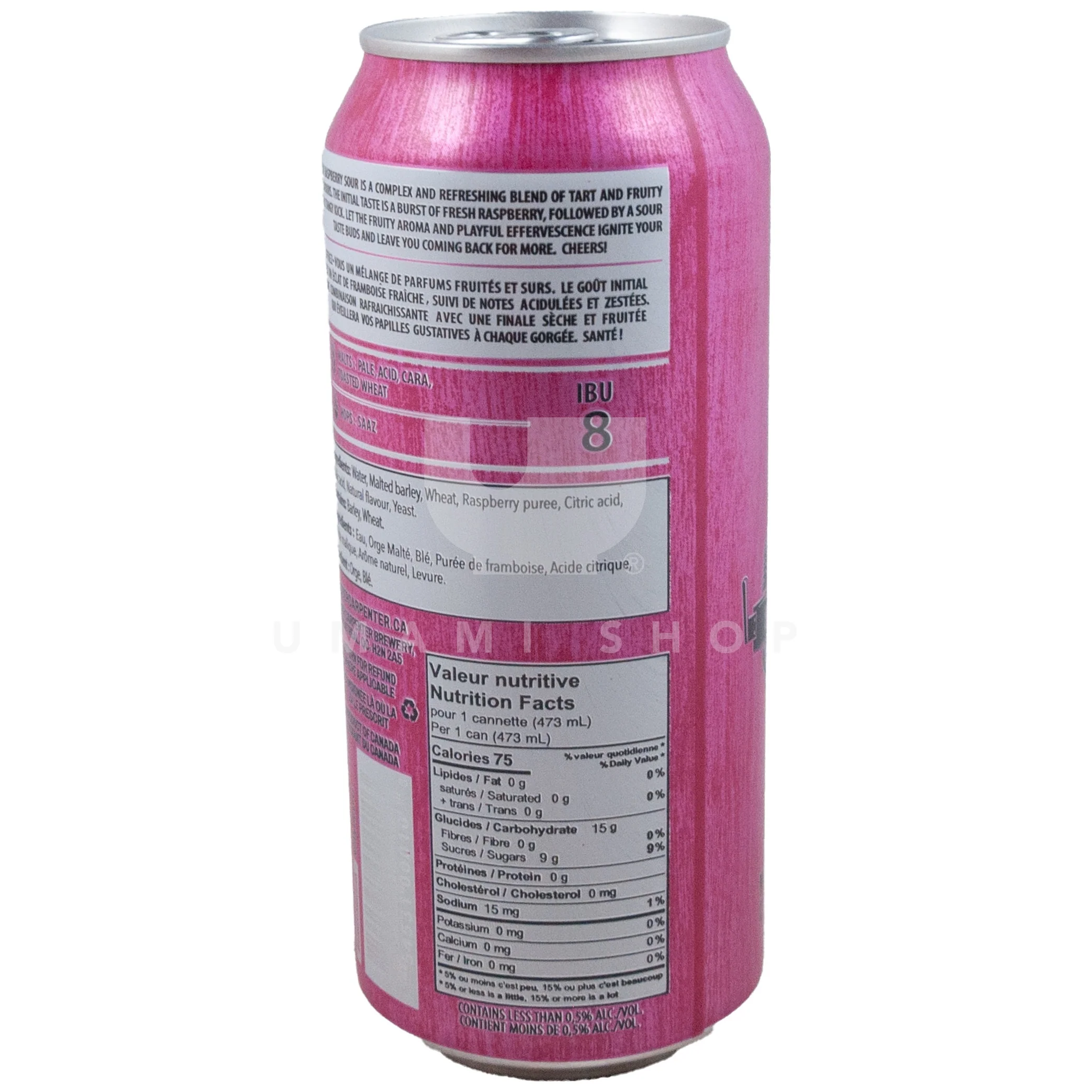 Raspberry Sour Craft Beer - Image 2
