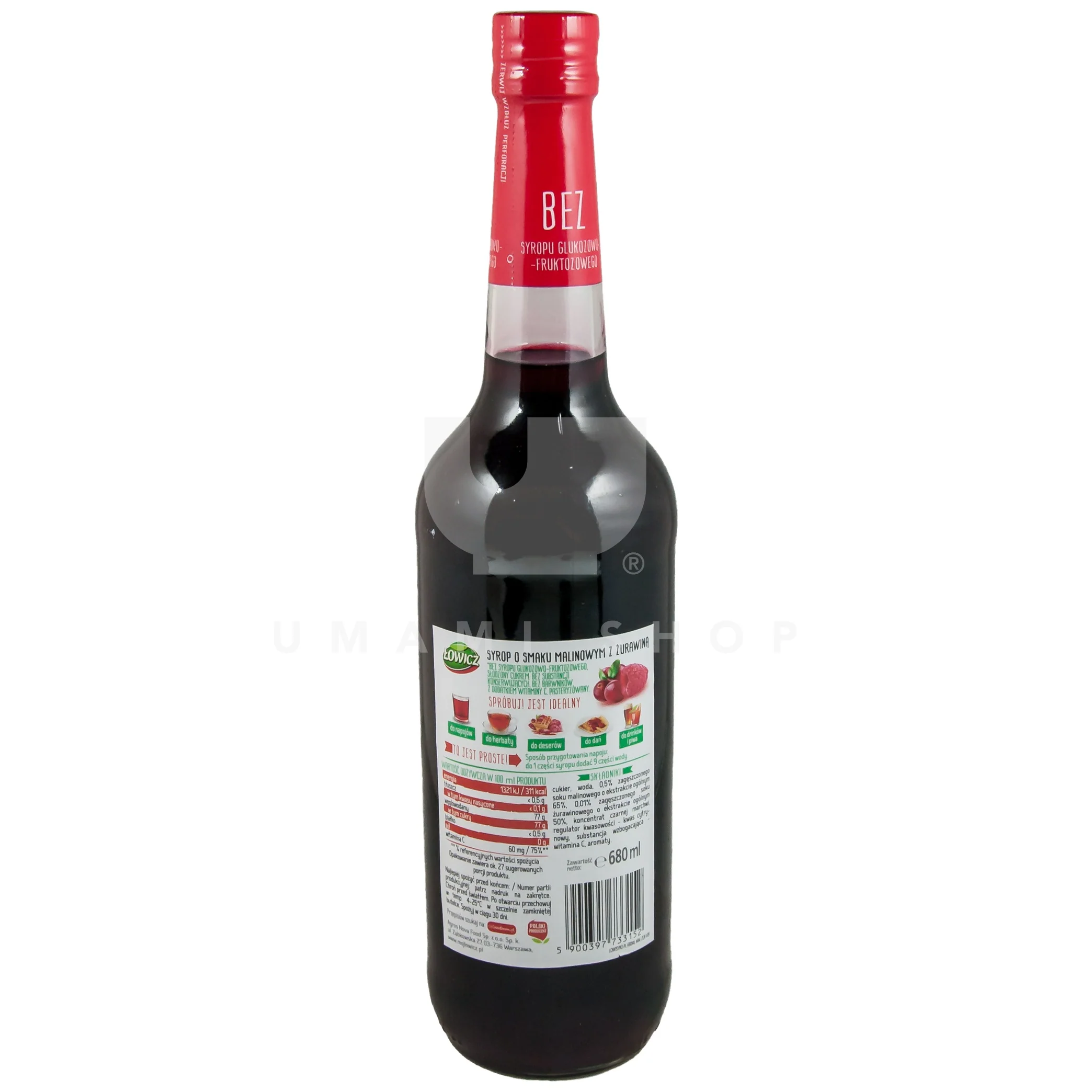 Raspberry Syrup - Image 2