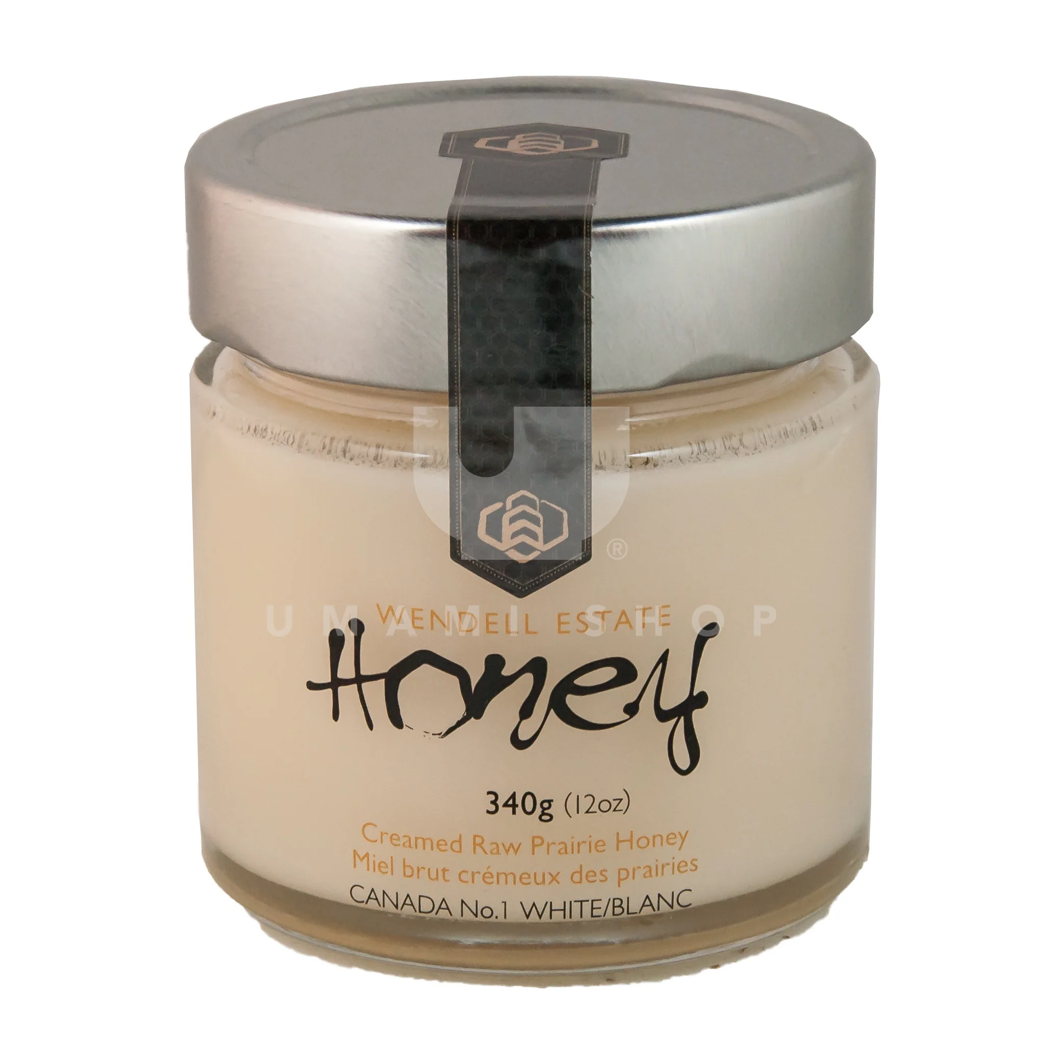 Raw Creamy Prairie Honey 12oz