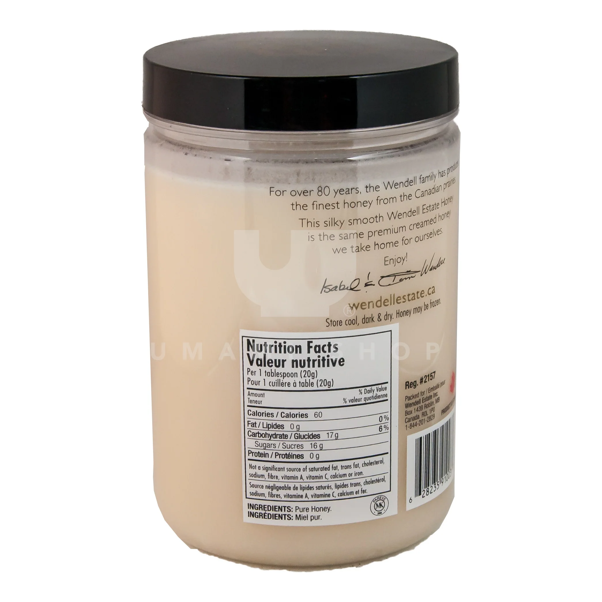 Raw Creamy Prairie Honey 2.2lb - Image 2