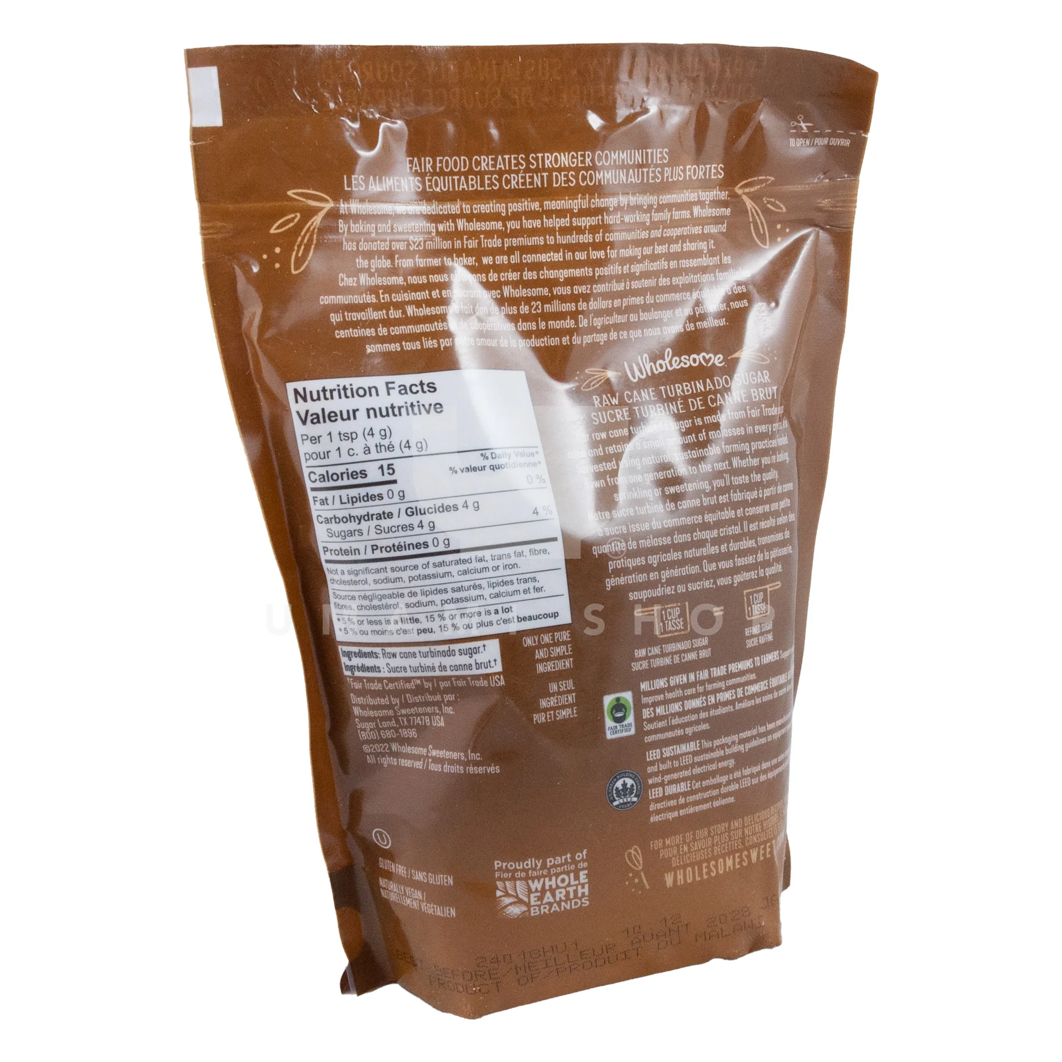 Raw Can Turbinado Sugar (GF,V) - Image 2