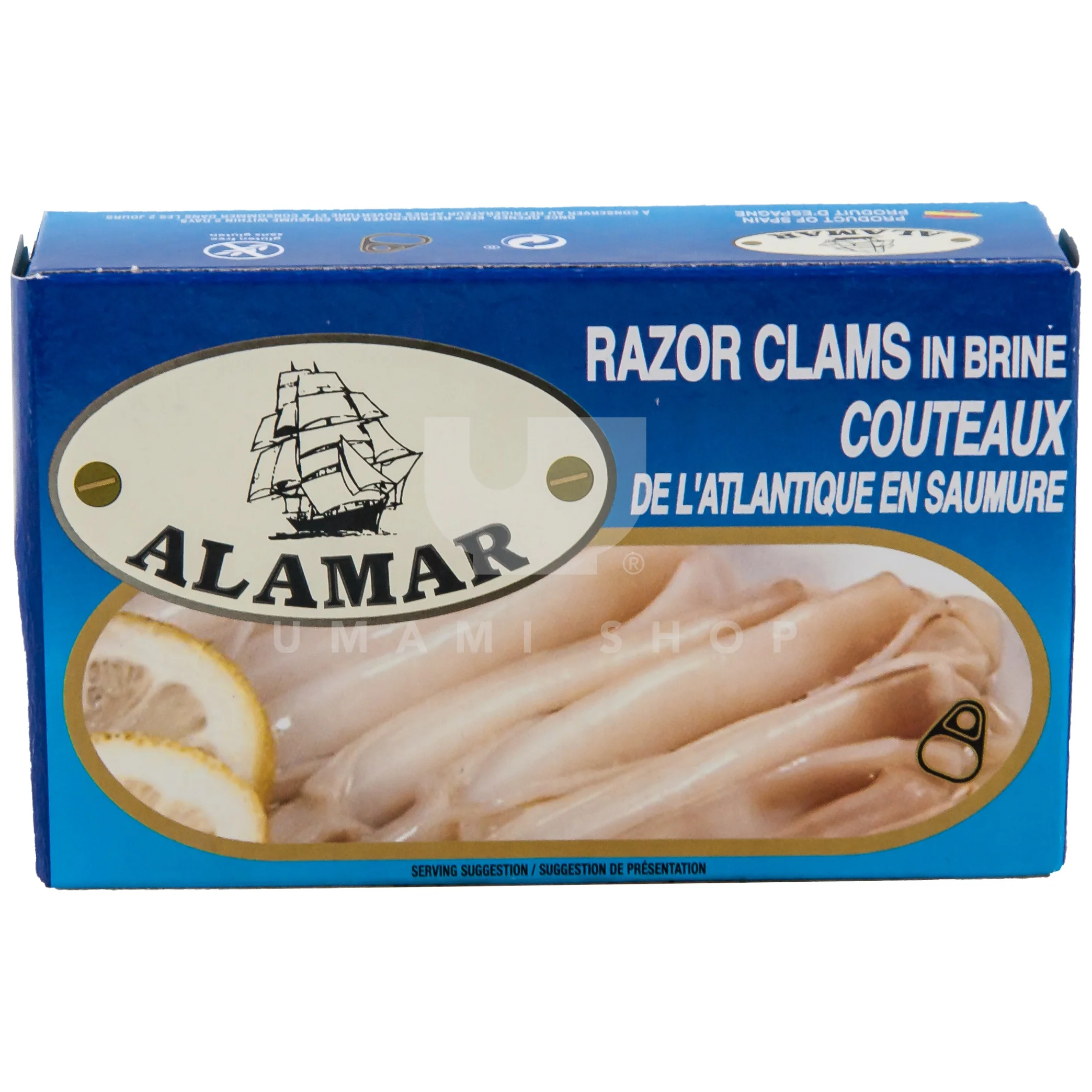 Razor Clams in Brine
