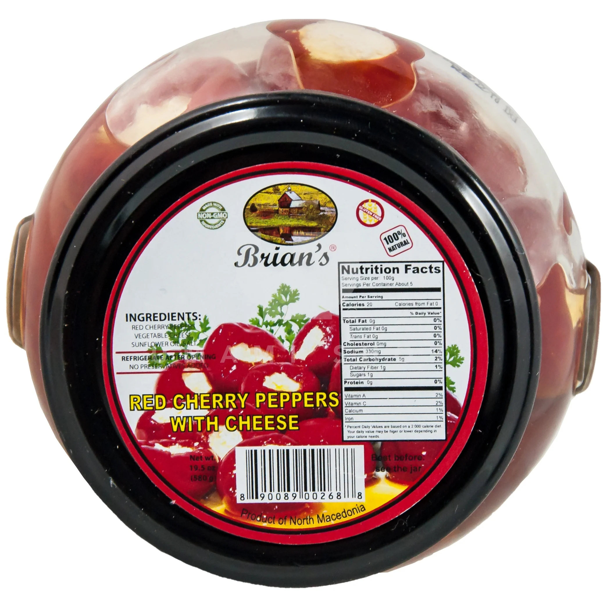 Red Cherry Peppers w/Cheese - Image 2