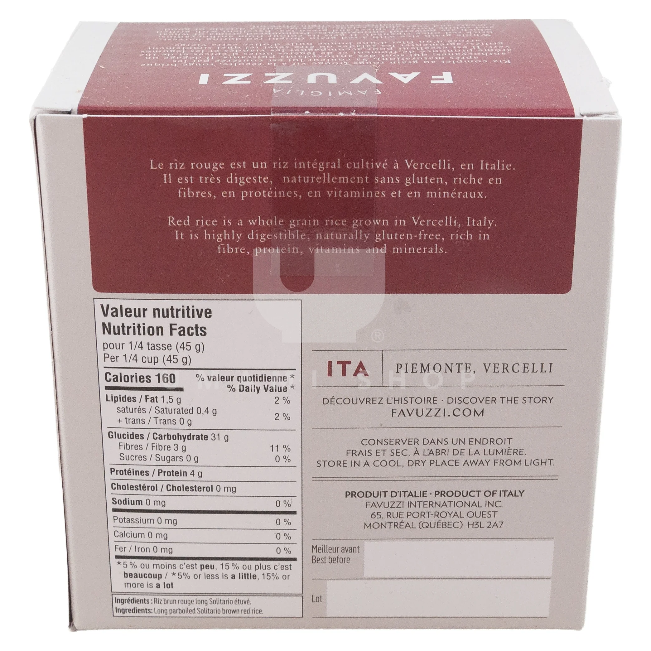 Red Rice Italian 1.1lbs - Image 2