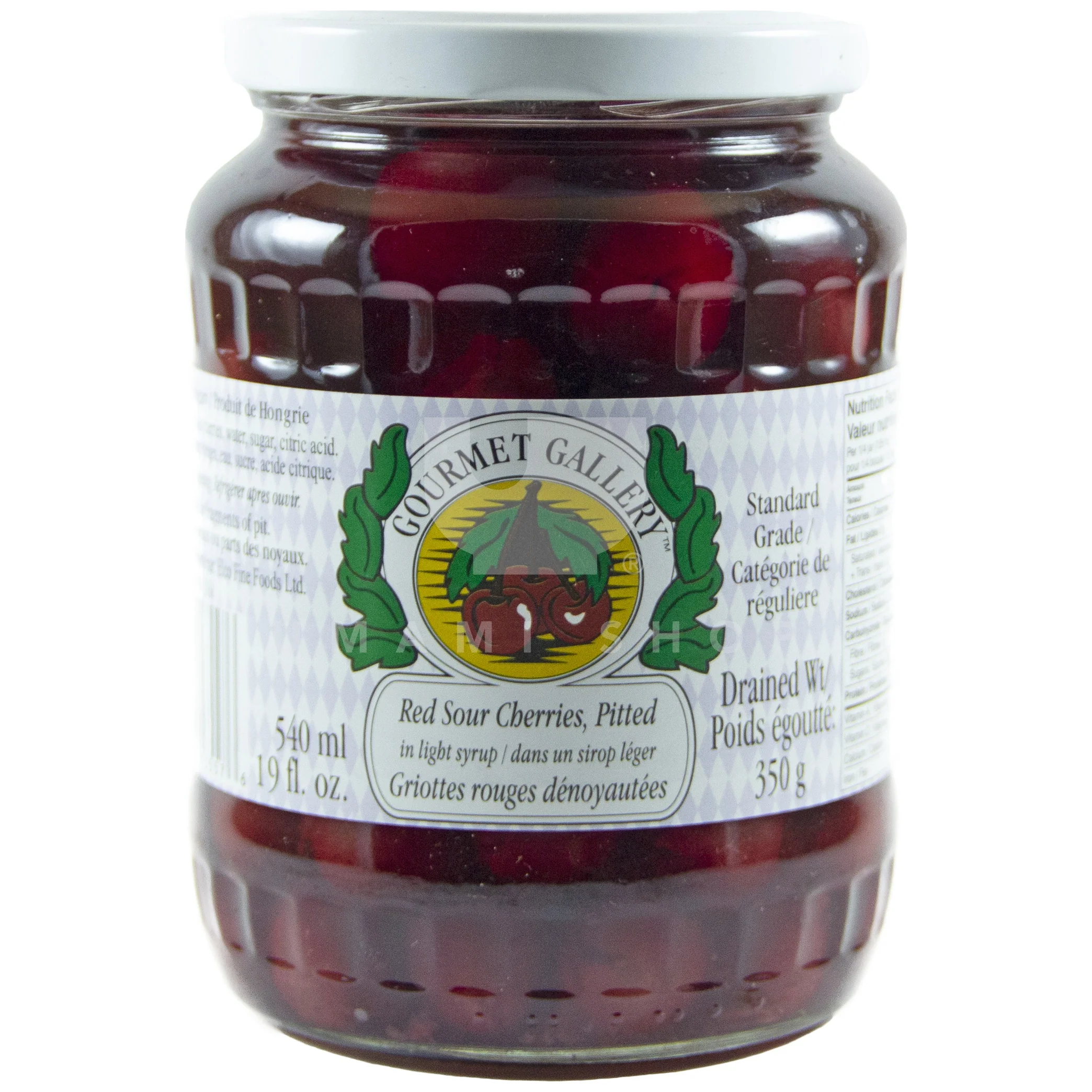 Red Sour Cherries, Pitted