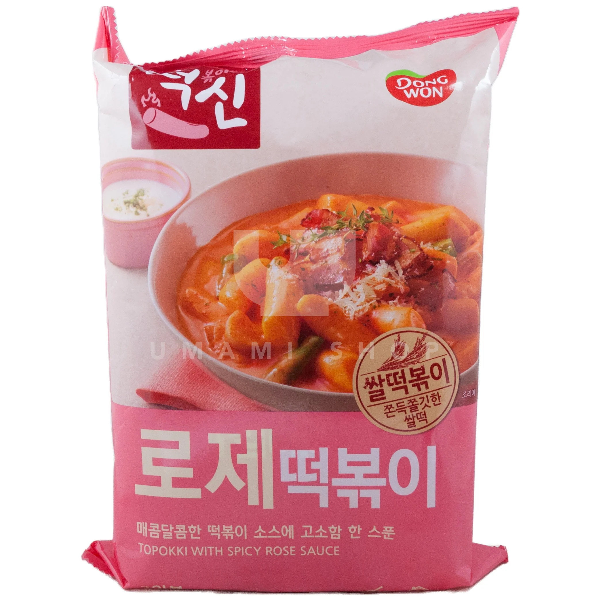 Rice Cake Stick Topokki w/Rose Sauce