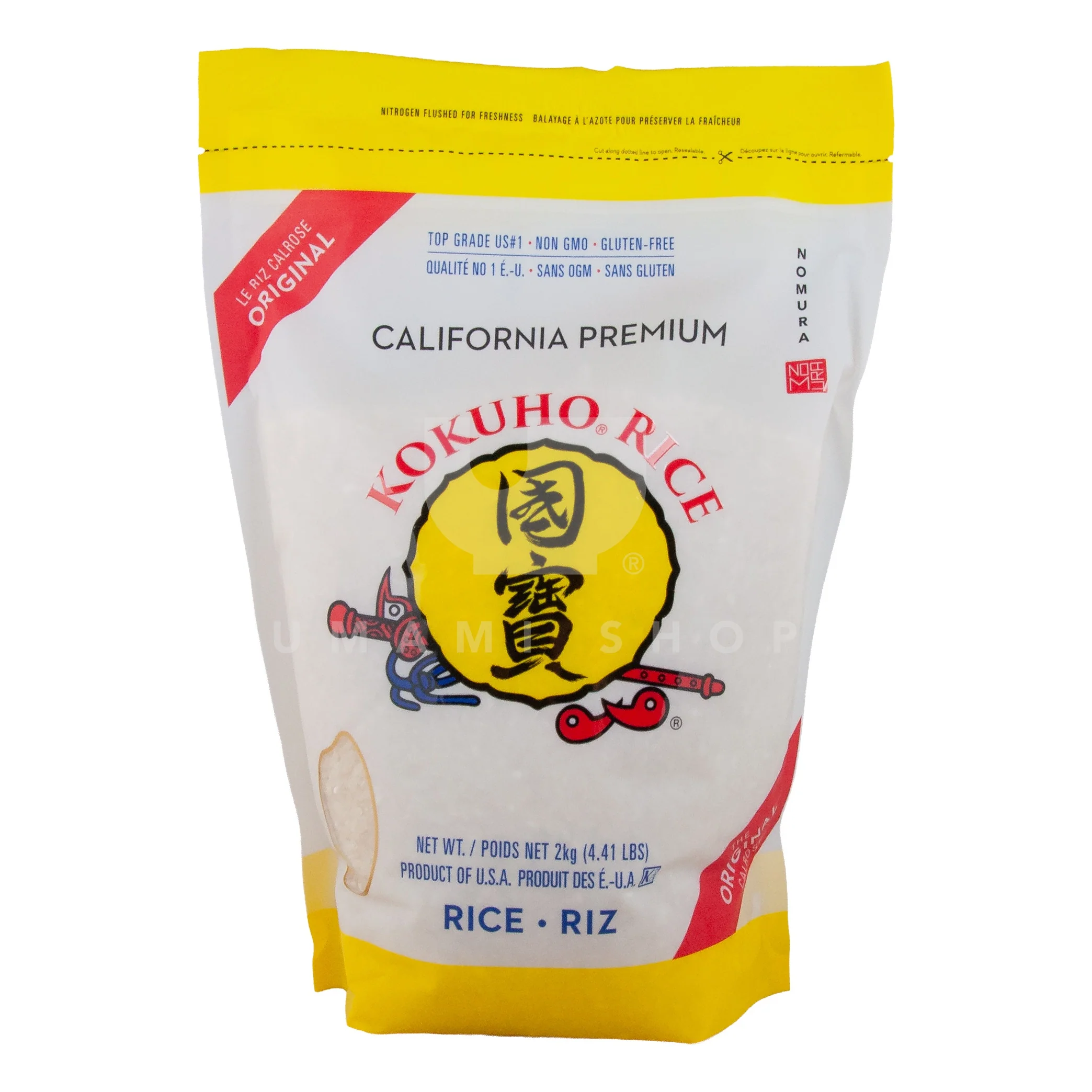 Rice Kokuho Yellow 4.4Lbs
