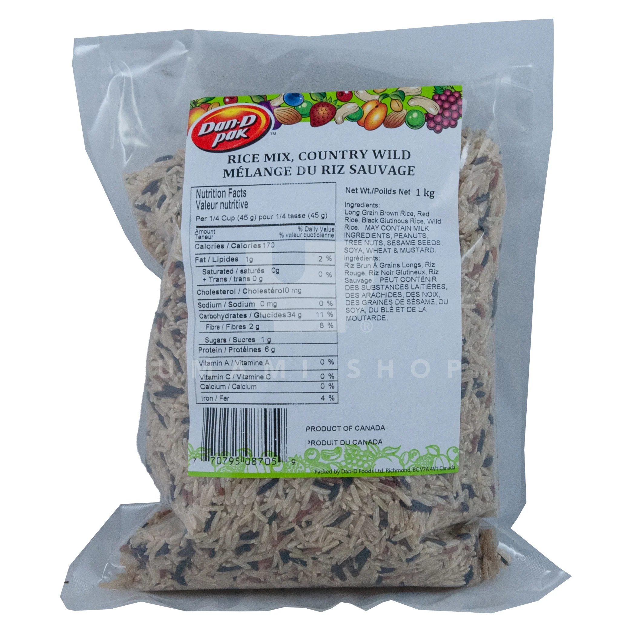 Wild Rice Mix Country 2.2lbs
