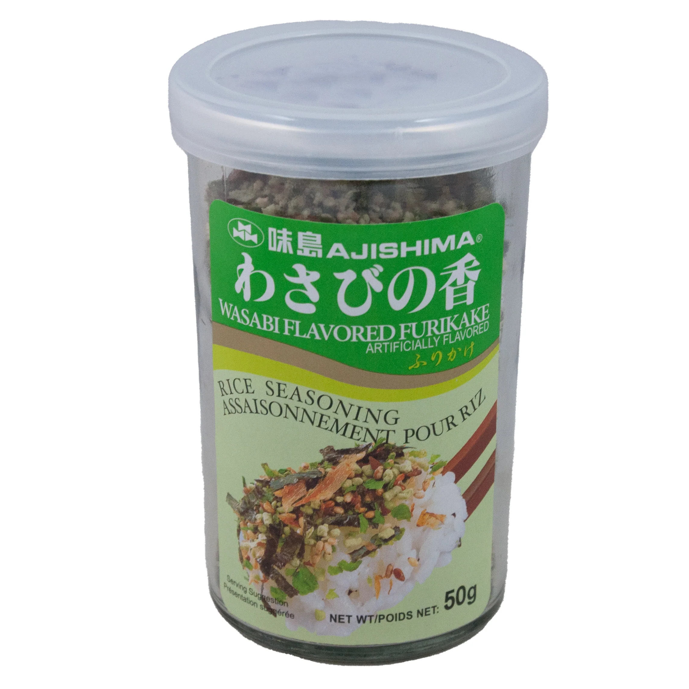 Rice Seasoning, Wasabi Furikake (Jar)