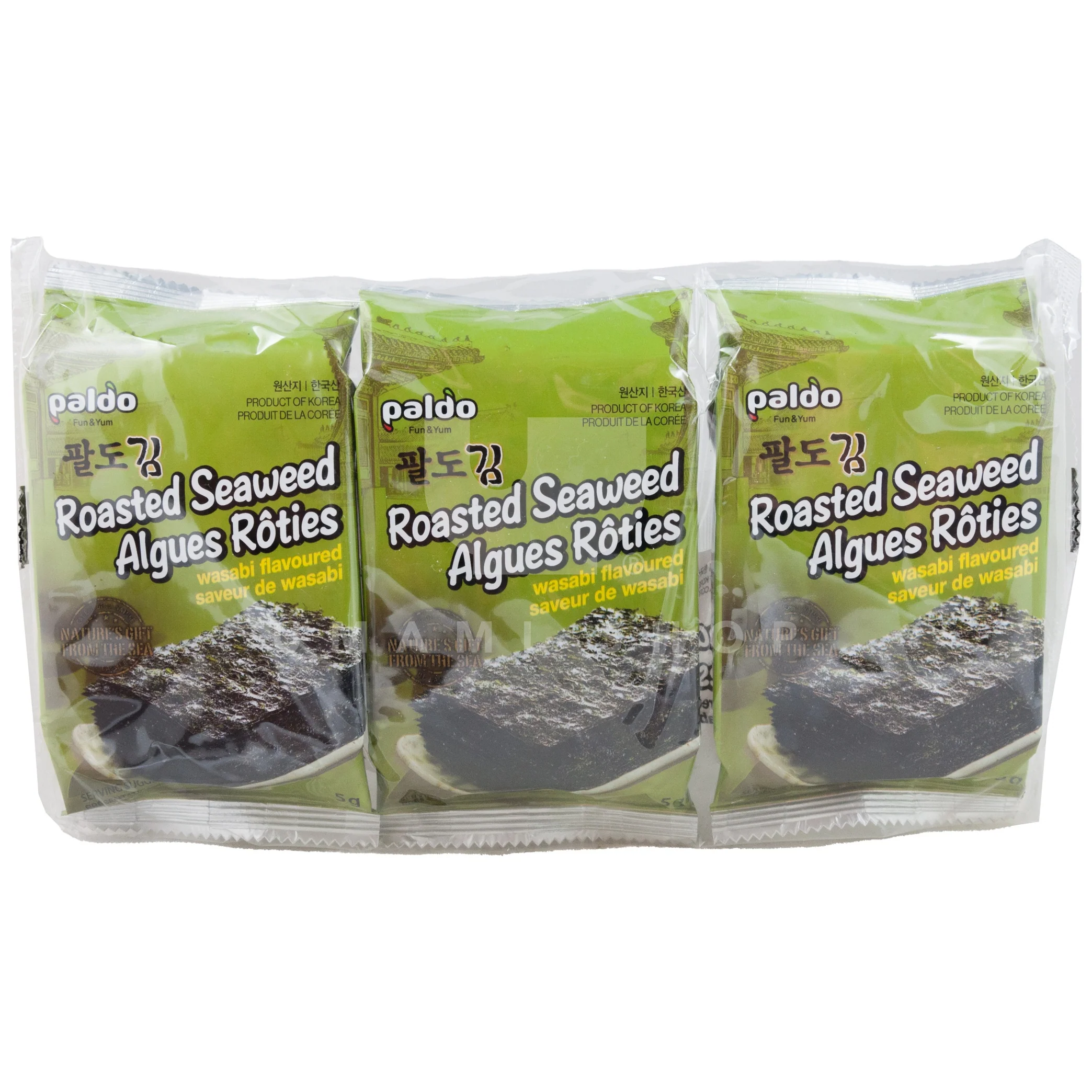 Roasted Seaweed Wasabi 3xPack
