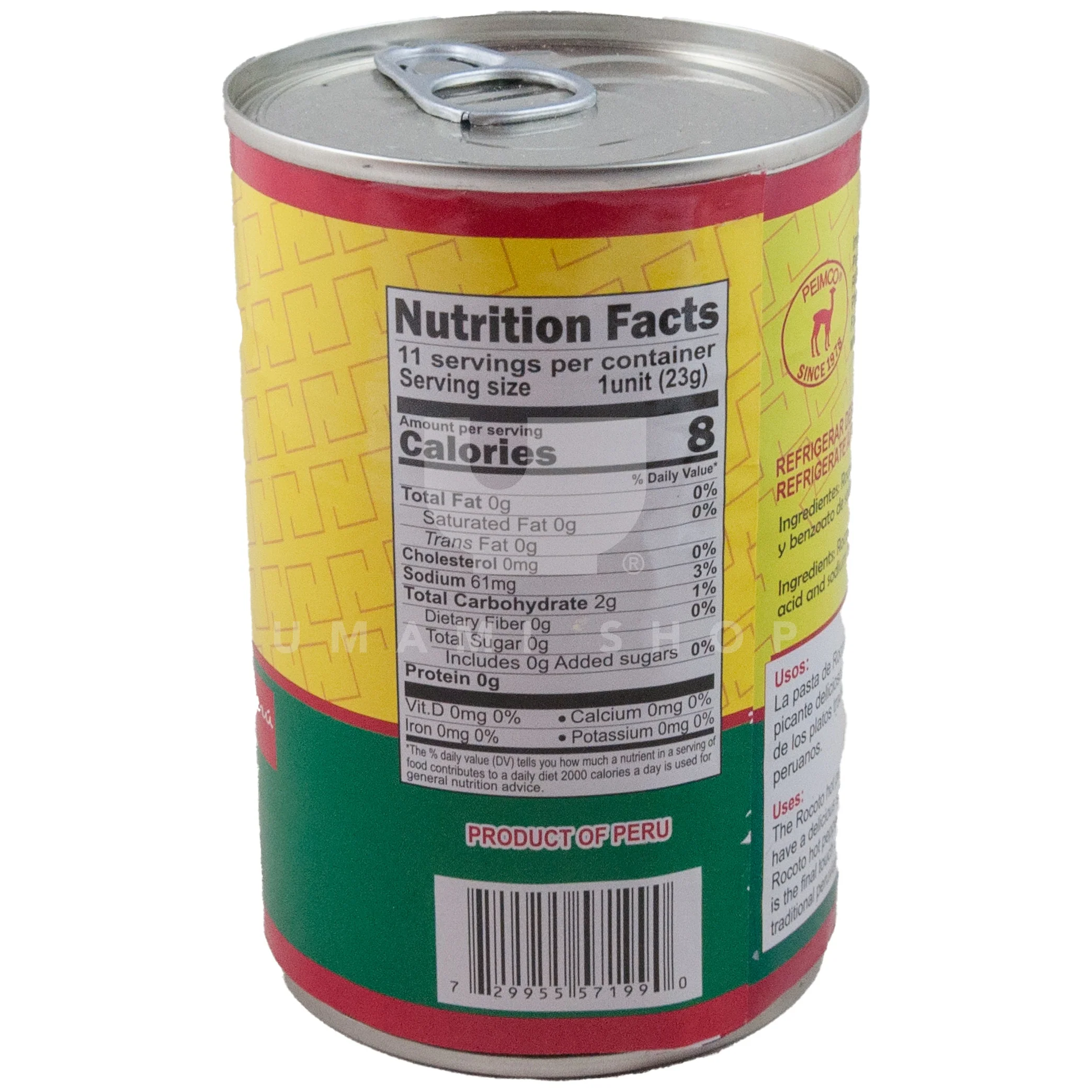 Rocoto Red Hot (Halves in Brine) - Image 2