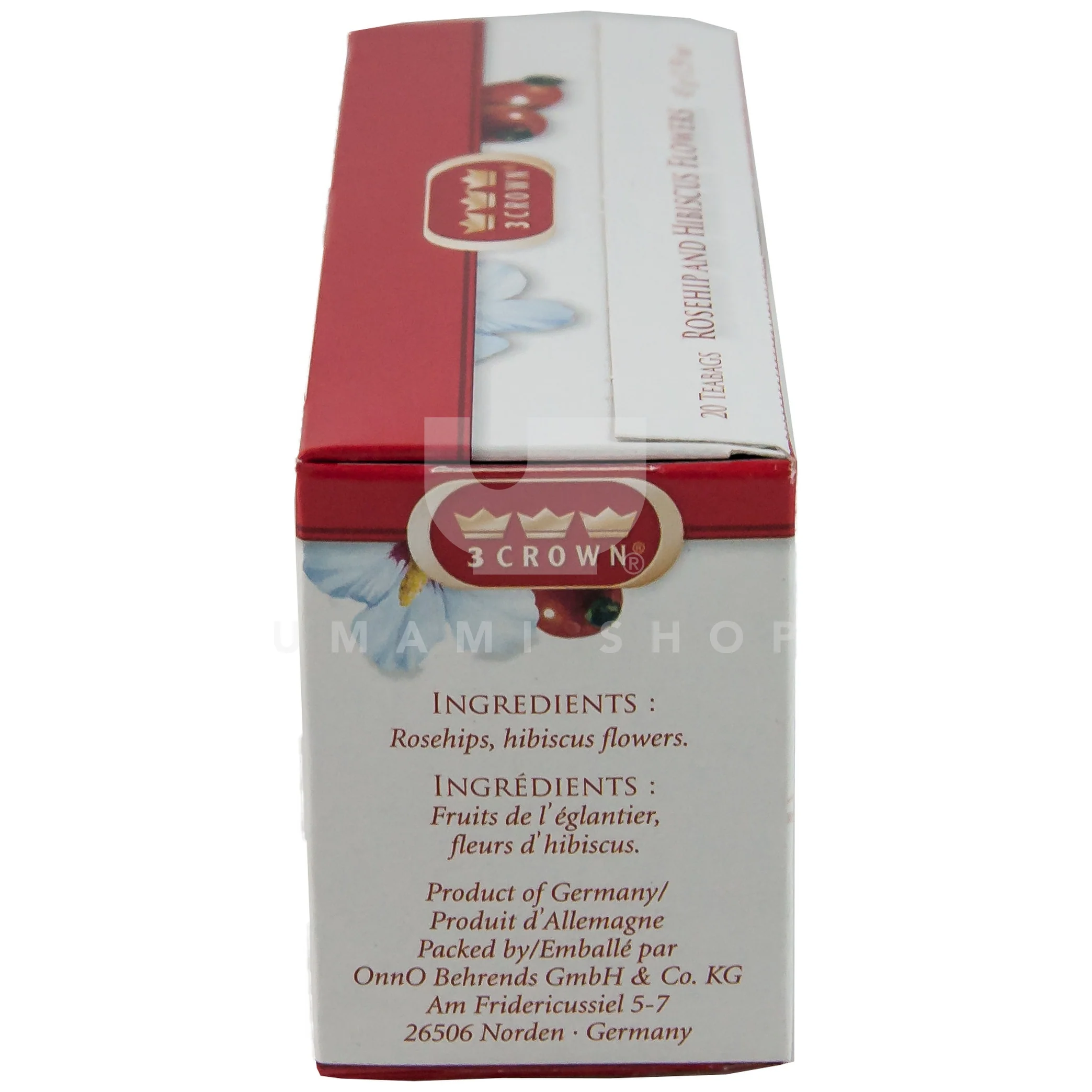 Rosehip & Hibiscus Fruit Tea (Bag) - Image 2