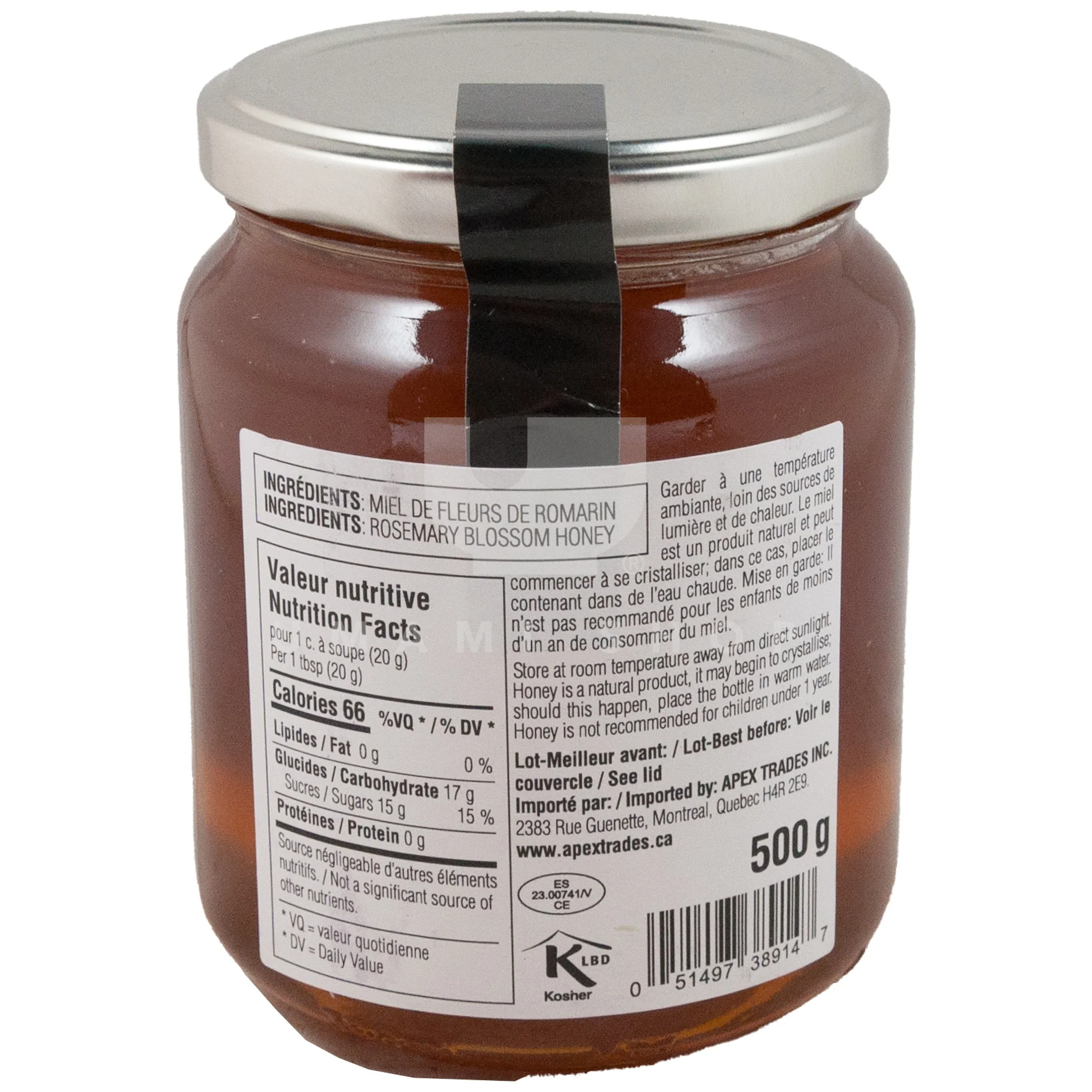 Rosemary Blossom Honey (Copy) - Image 2