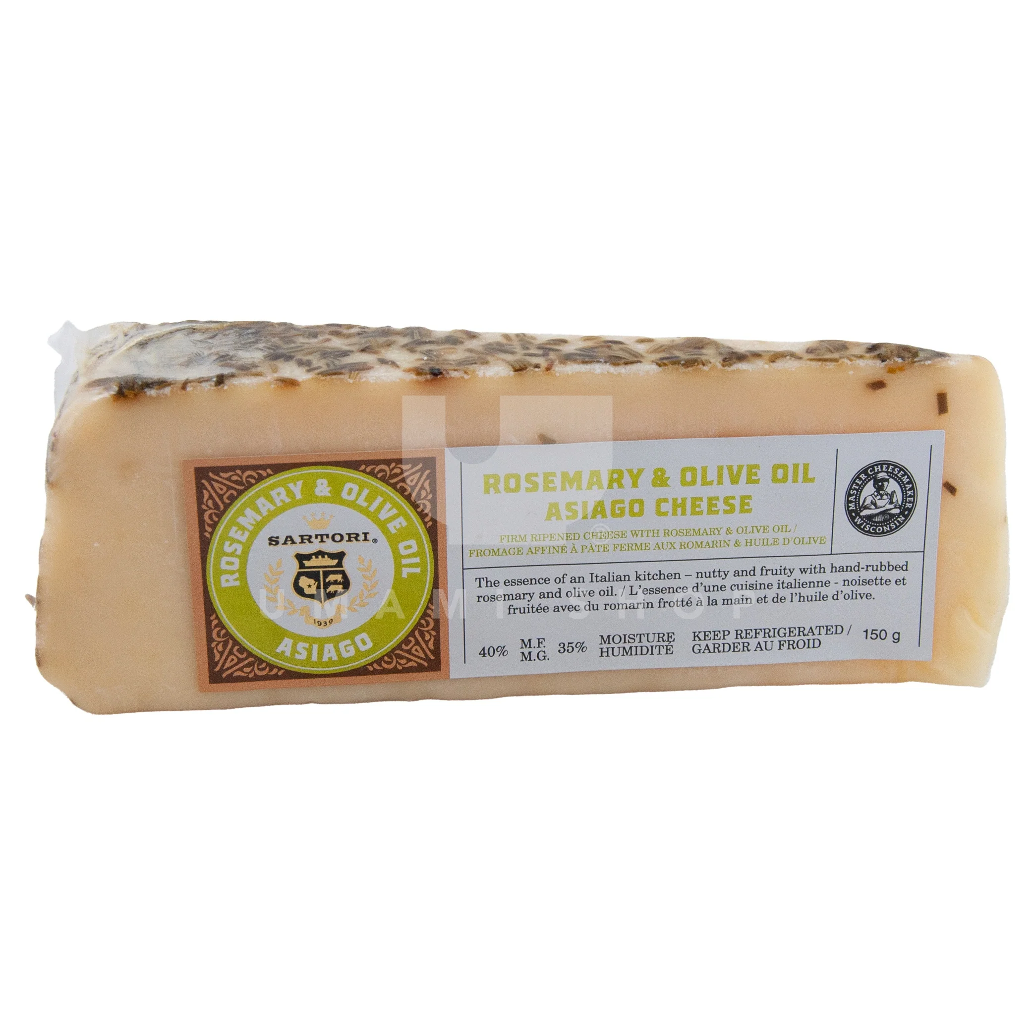 Rosemary & Olive Oil Asiago Cheese