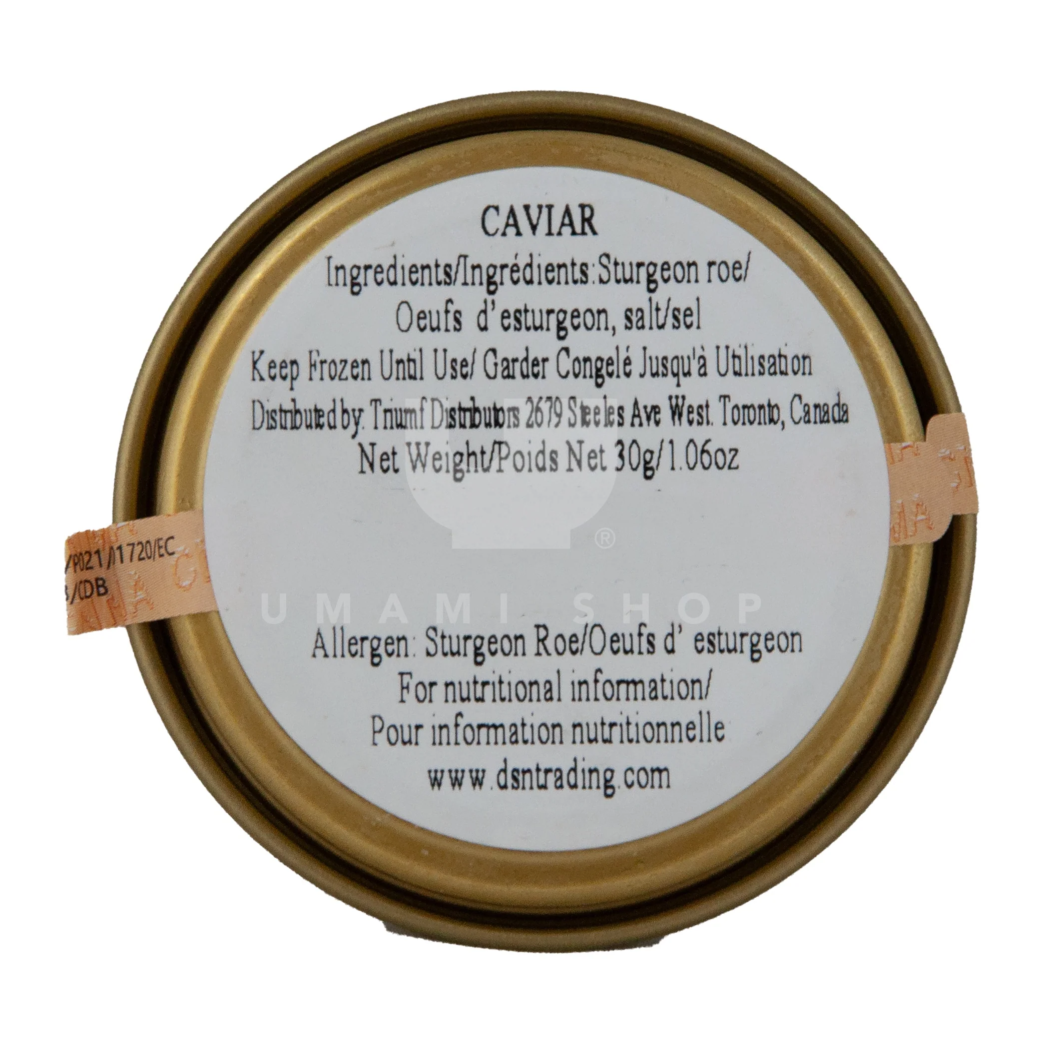 Royal Osetra Sturgeon Caviar 1.06oz - Image 2