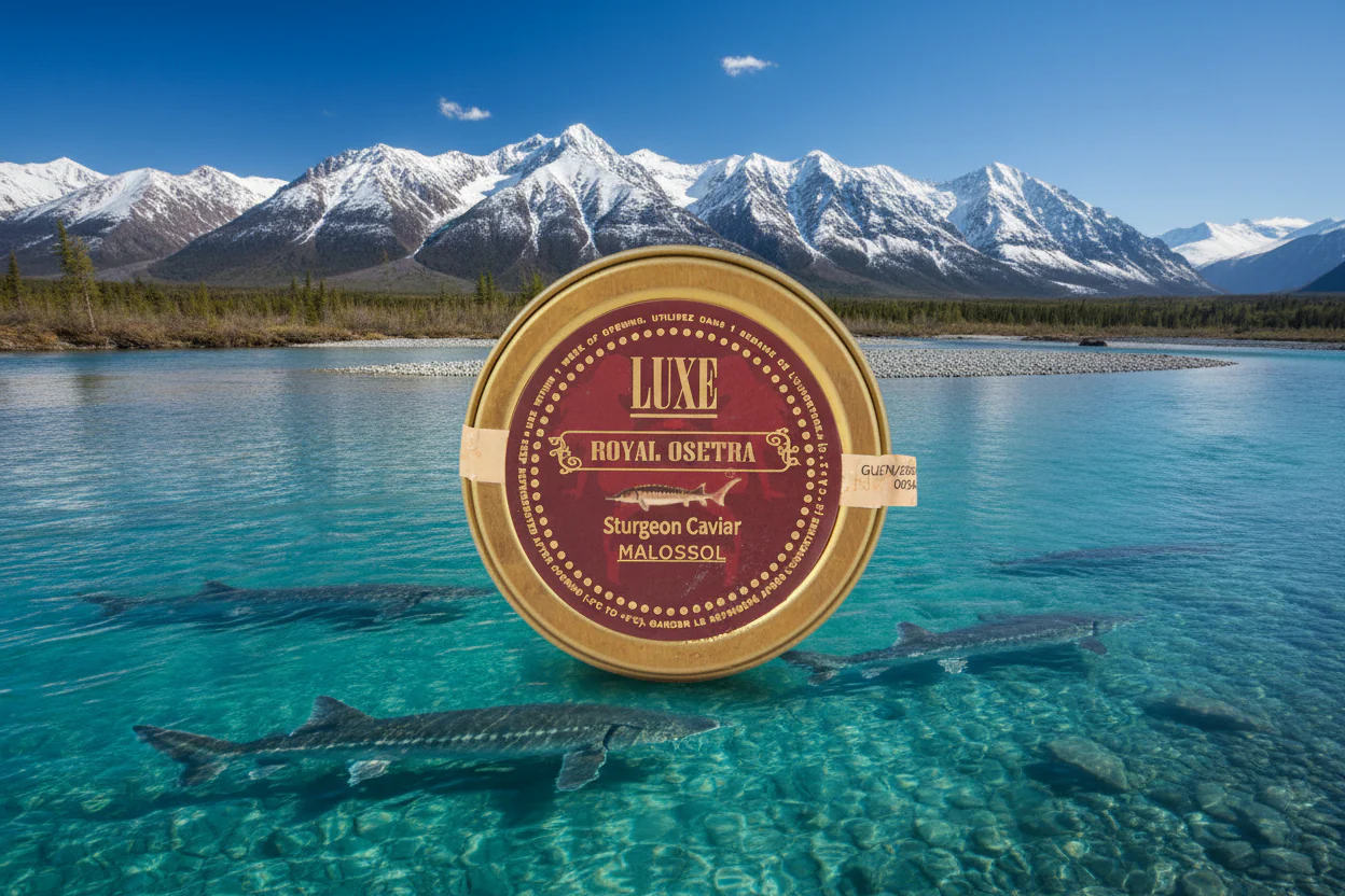 Royal Osetra Sturgeon Caviar 1.76oz