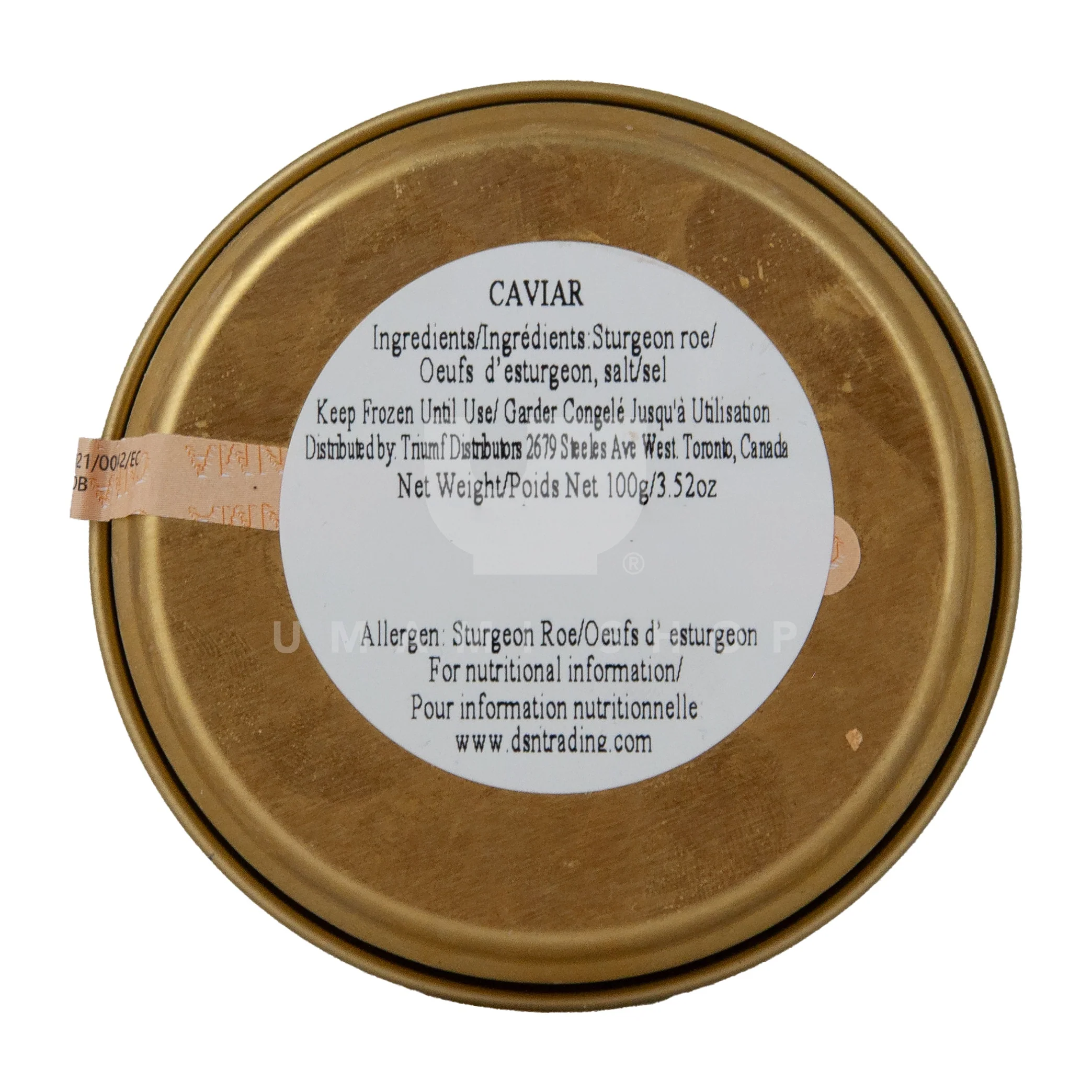 Royal Osetra Sturgeon Caviar 3.52oz - Image 2