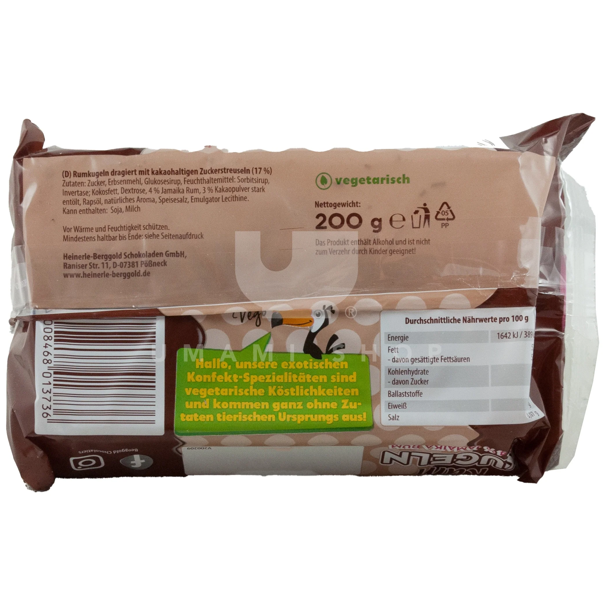 Rum Ball Chocolate w/45% Jamaica Rum - Image 2
