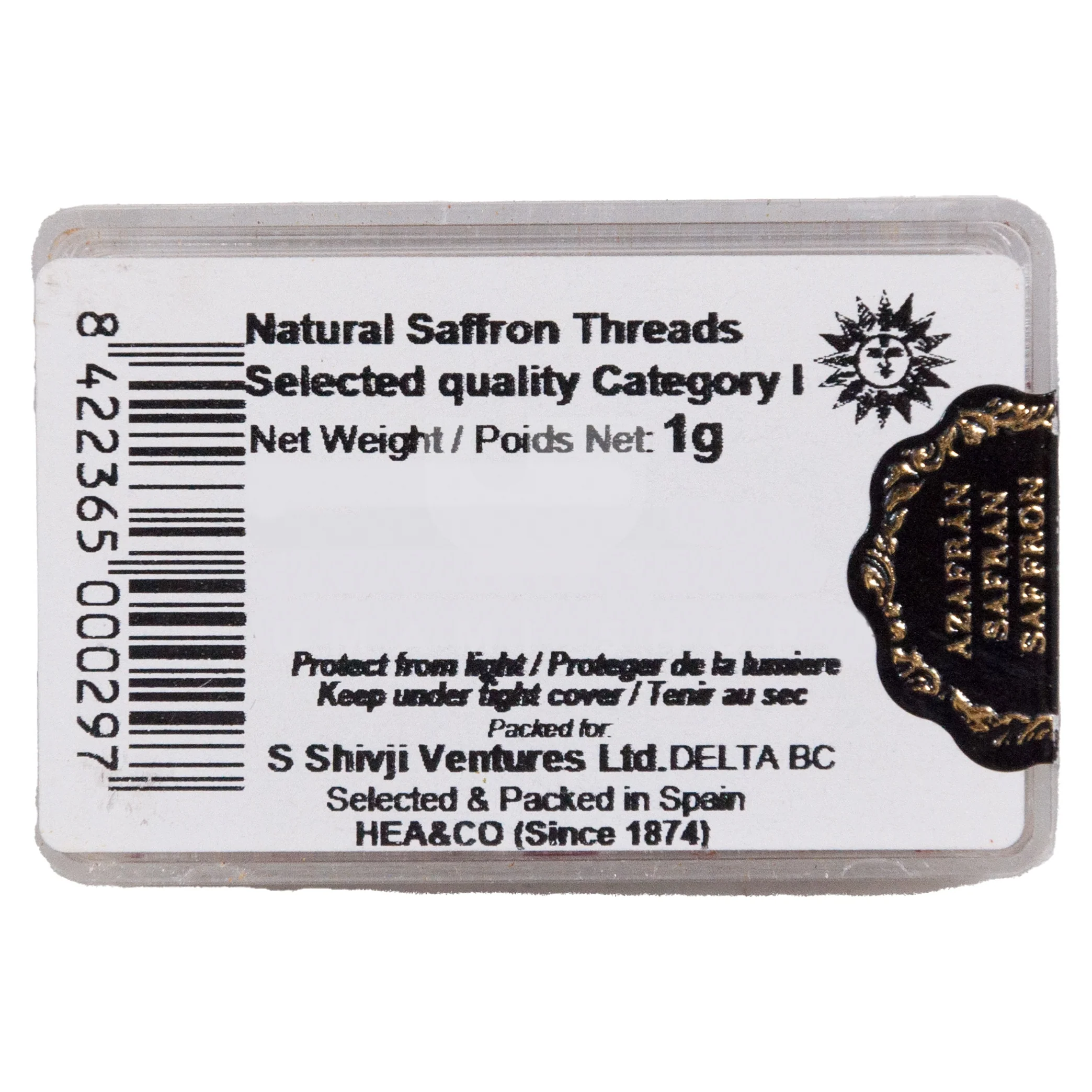 Saffron, 1g (Box) - Image 2