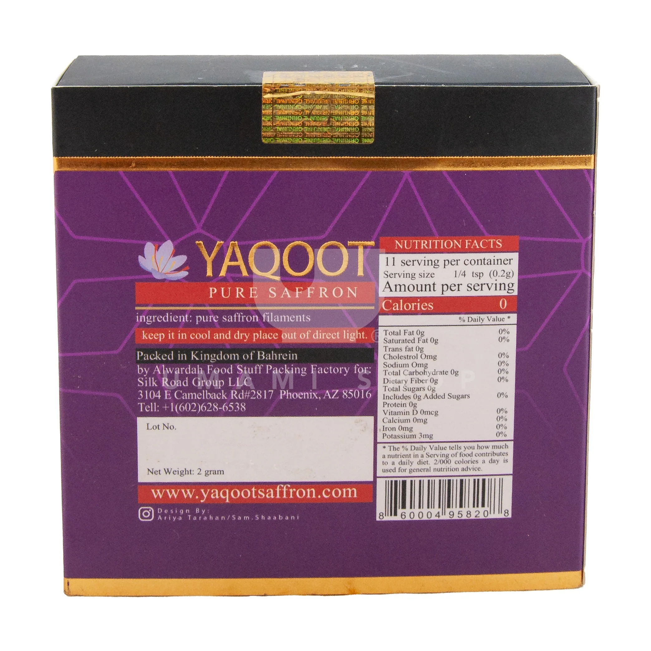 Saffron 2g from Bahrain - Image 2