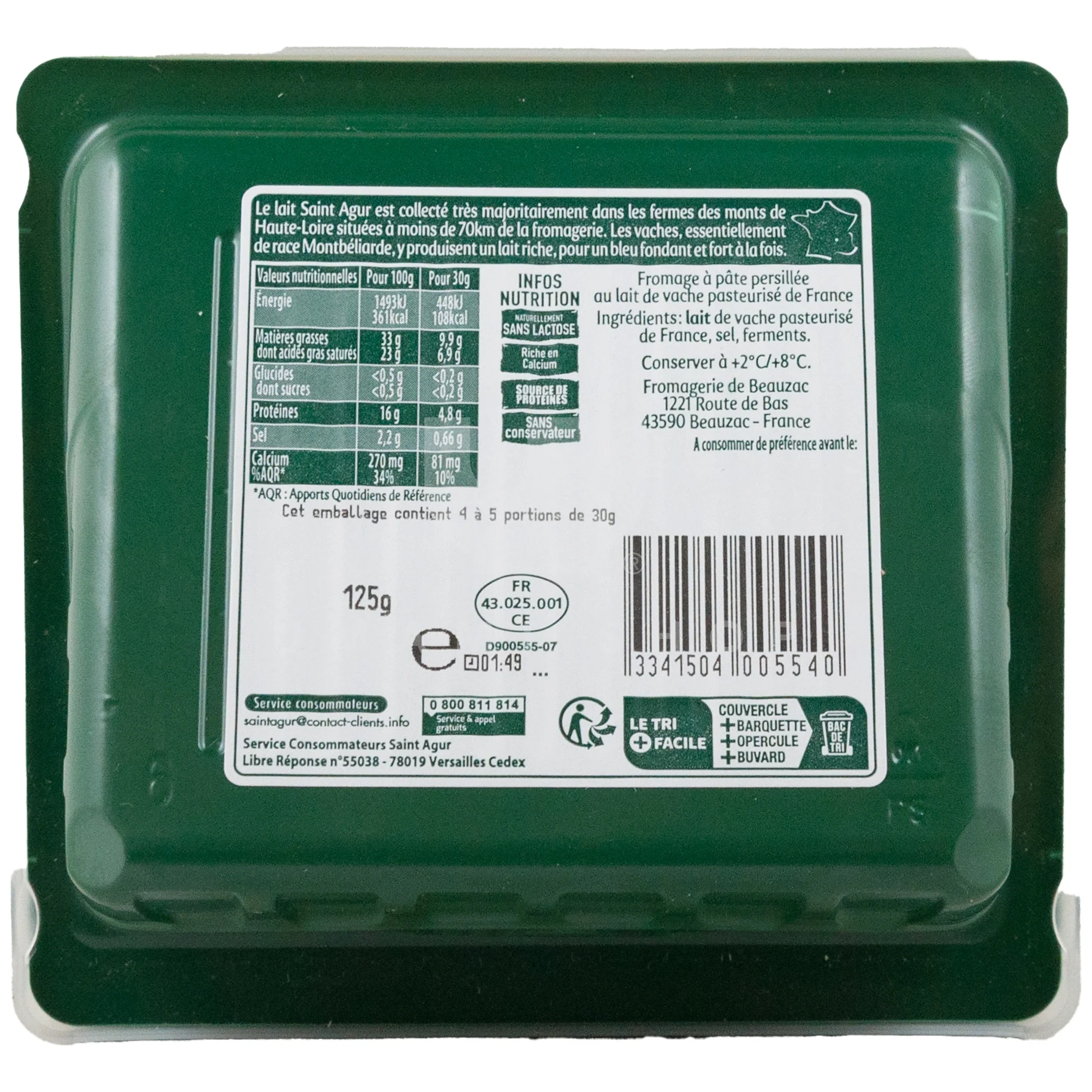 Saint Agur Cheese "Force et Fondant a la fois" - Image 2