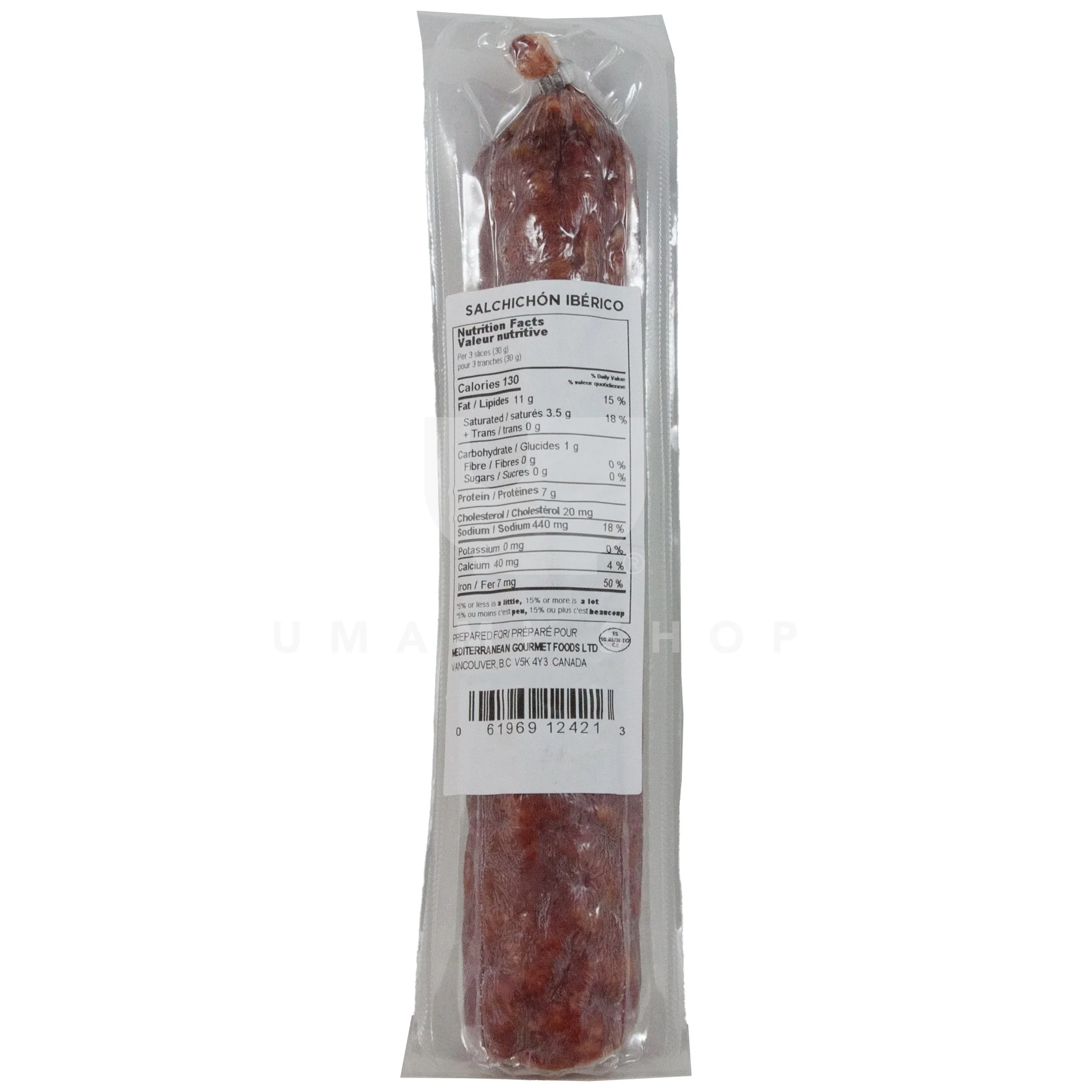 Salchichon Iberico Pork Salami - Image 2